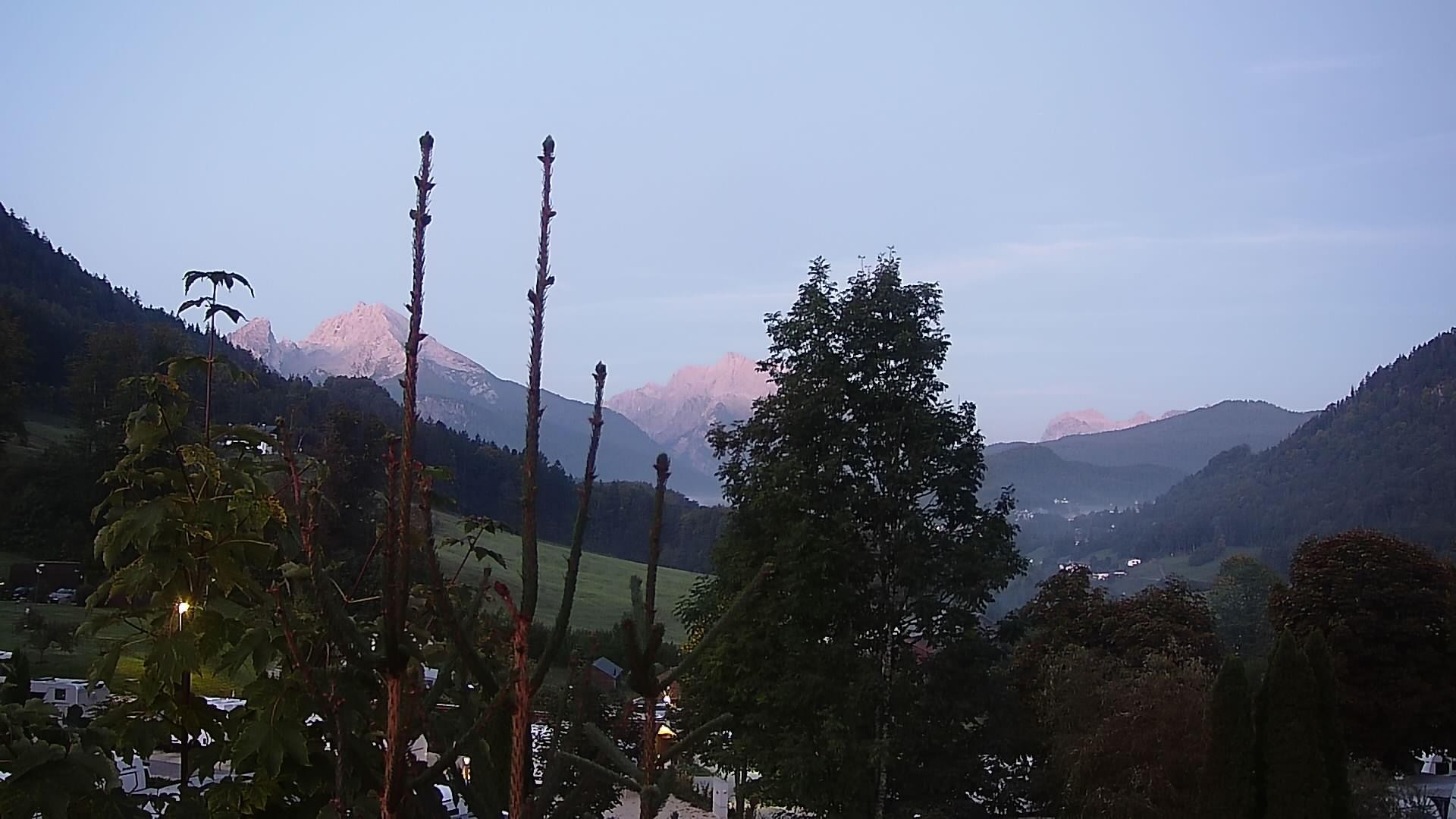 Archiv Foto Webcam Campingplatz Allweglehen bei Berchtesgaden
