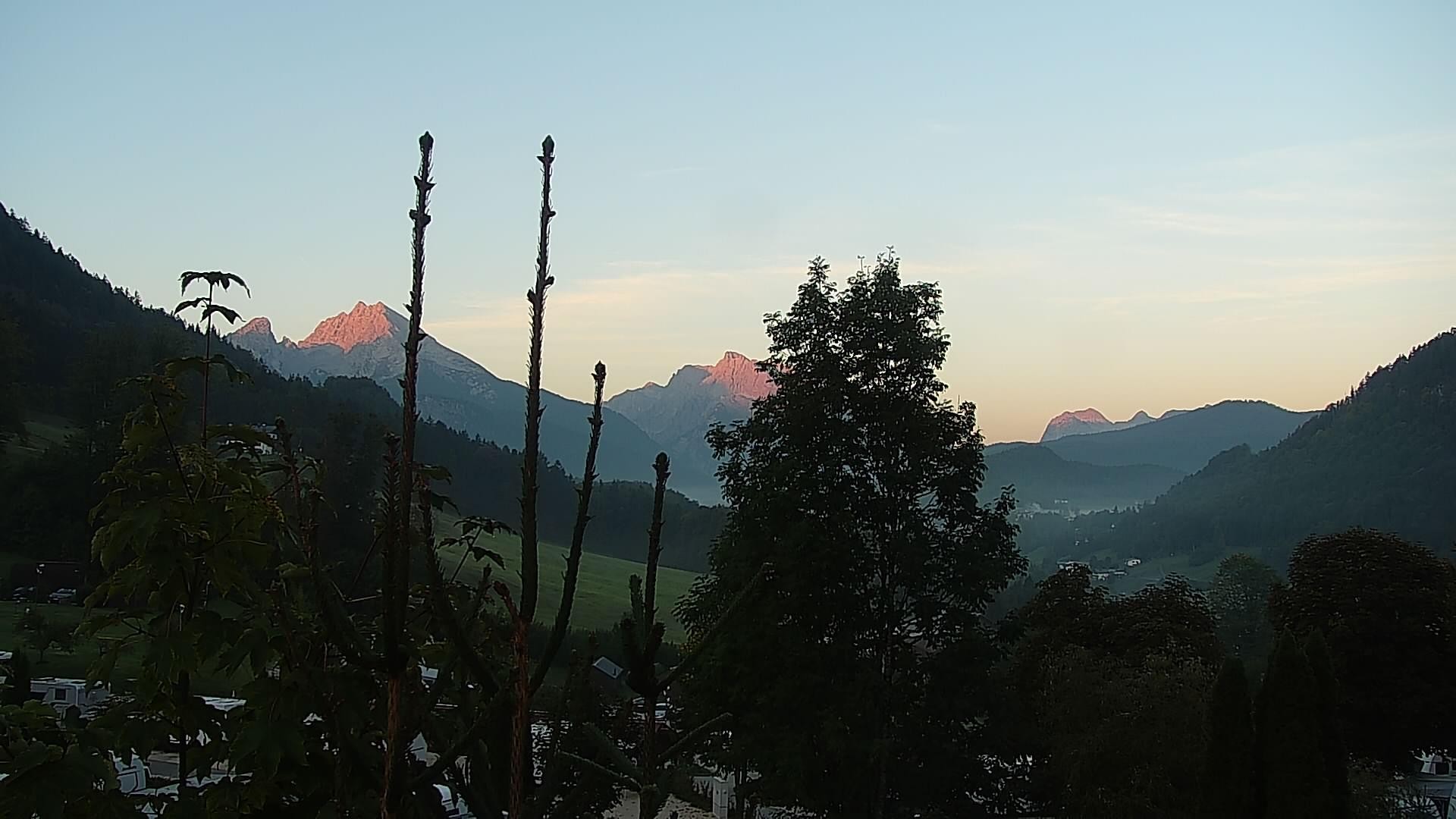 Archiv Foto Webcam Campingplatz Allweglehen bei Berchtesgaden