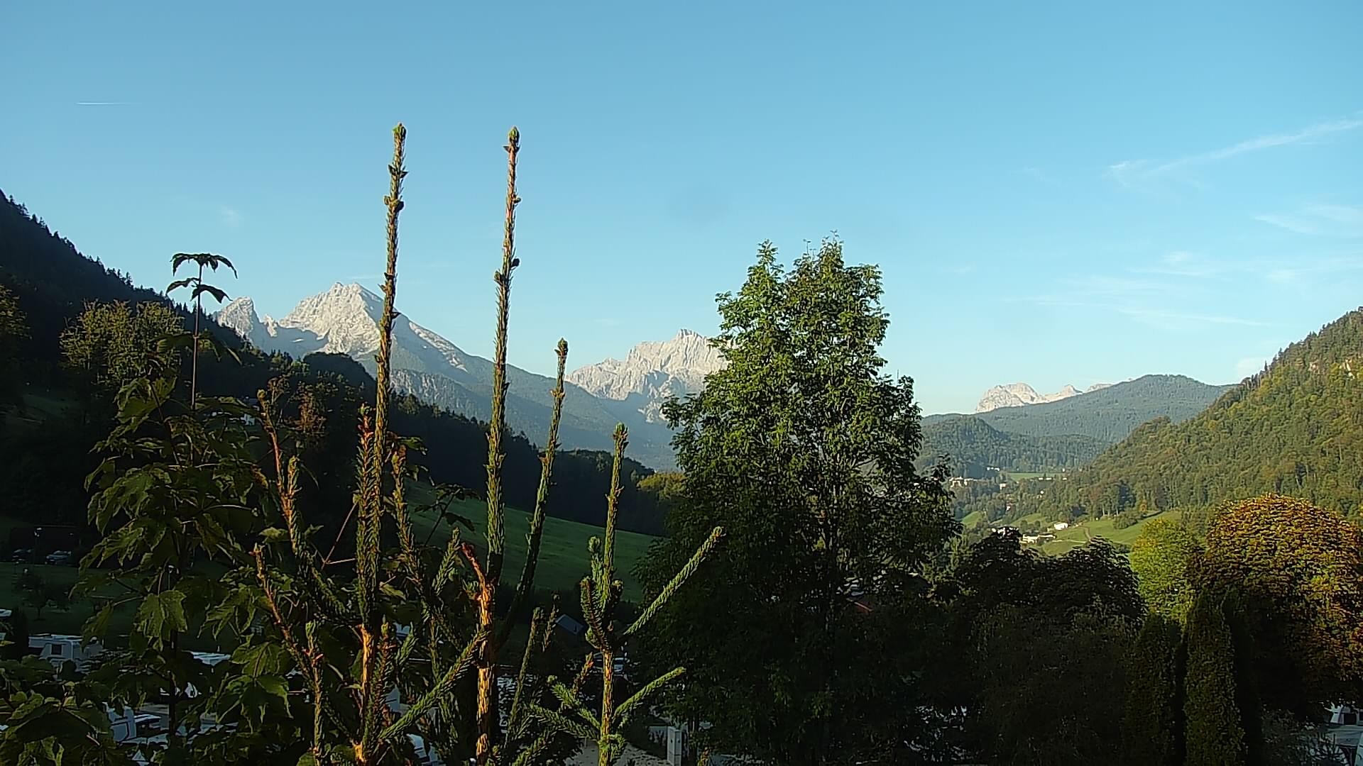Archiv Foto Webcam Campingplatz Allweglehen bei Berchtesgaden