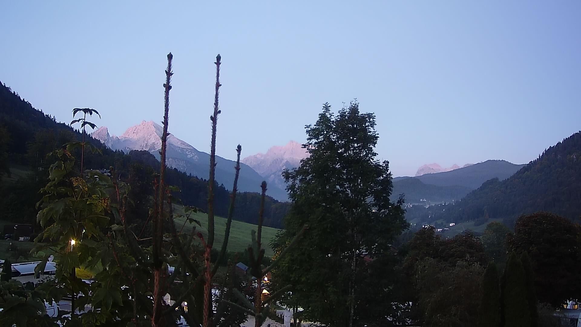 Archiv Foto Webcam Campingplatz Allweglehen bei Berchtesgaden