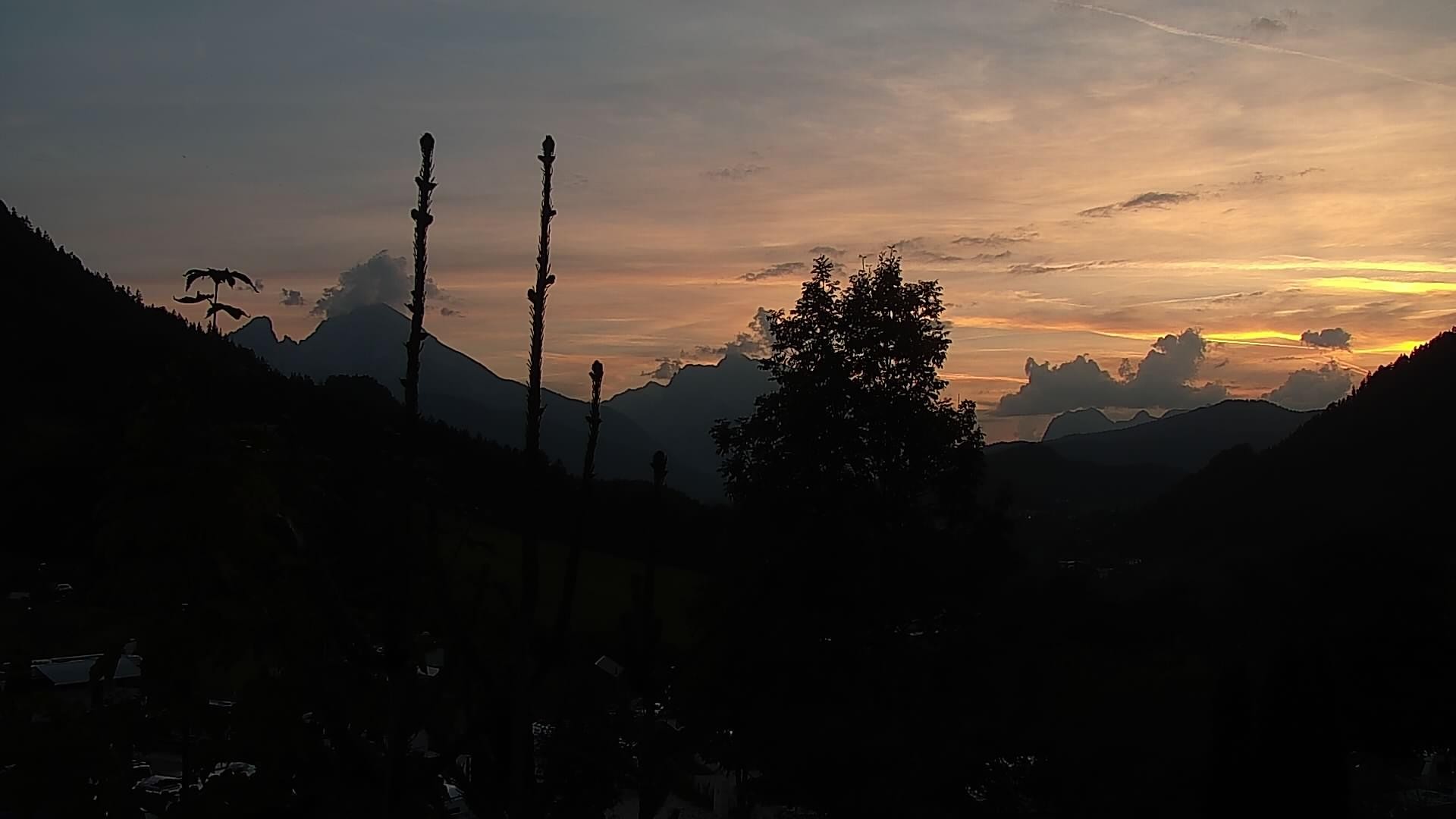 Archived image Webcam Berchtesgaden: Camping Site Allweglehen