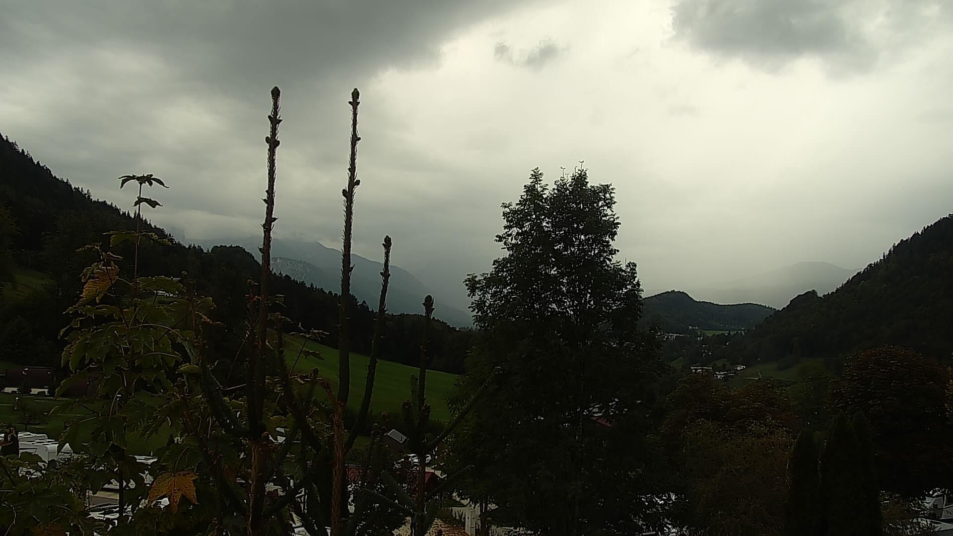 Archived image Webcam Berchtesgaden: Camping Site Allweglehen