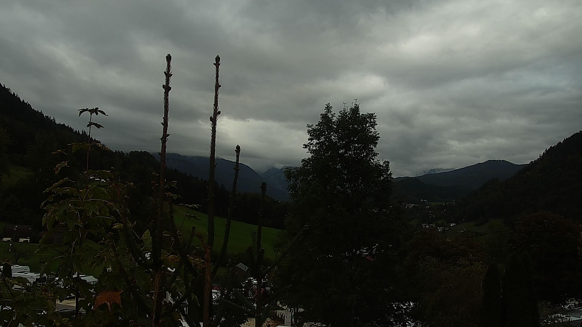 Archived image Webcam Berchtesgaden: Camping Site Allweglehen