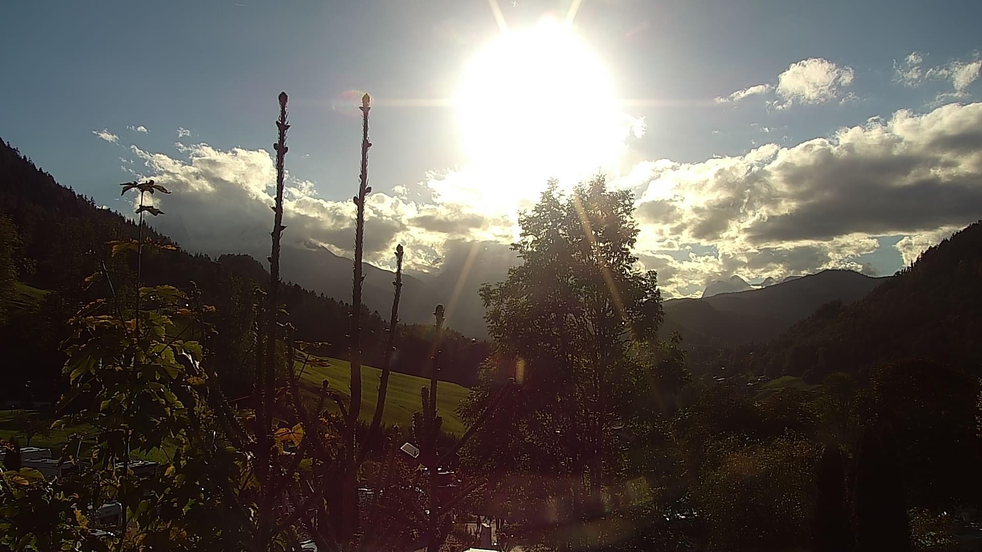 Archived image Webcam Berchtesgaden: Camping Site Allweglehen