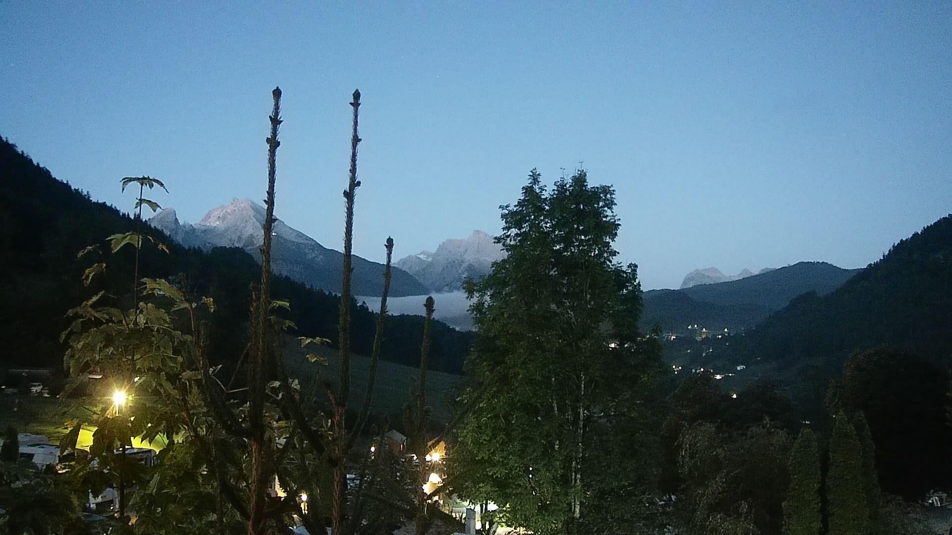 Archiv Foto Webcam Campingplatz Allweglehen bei Berchtesgaden