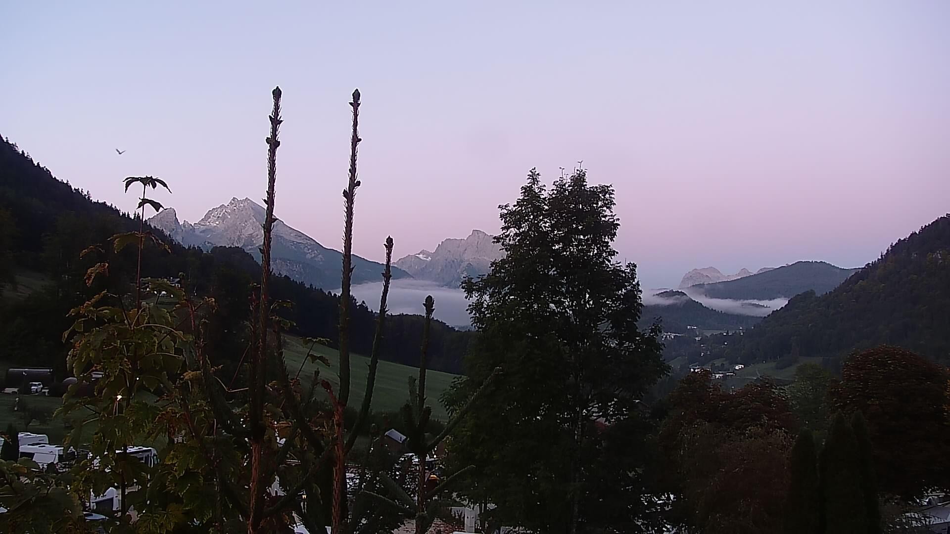 Archiv Foto Webcam Campingplatz Allweglehen bei Berchtesgaden