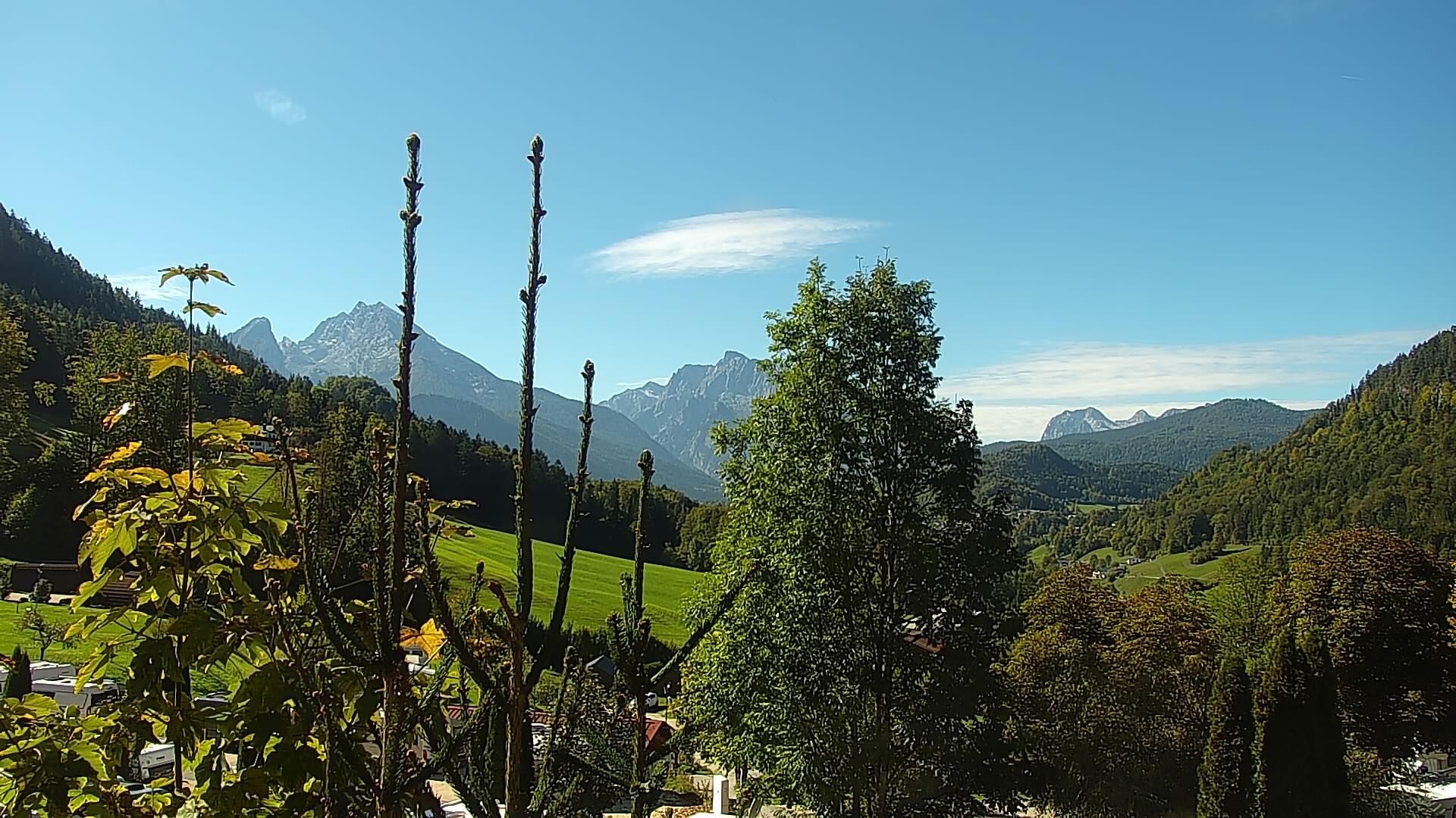 Archiv Foto Webcam Campingplatz Allweglehen bei Berchtesgaden