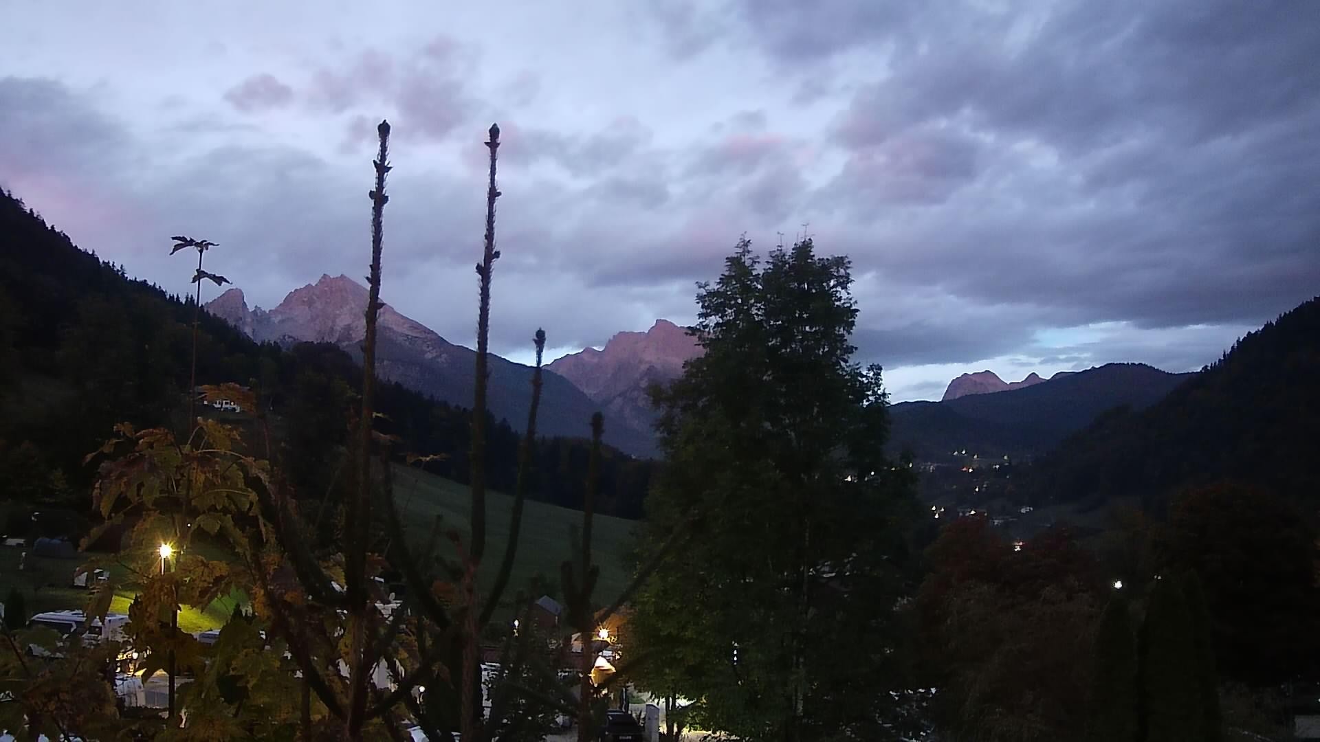 Archiv Foto Webcam Campingplatz Allweglehen bei Berchtesgaden