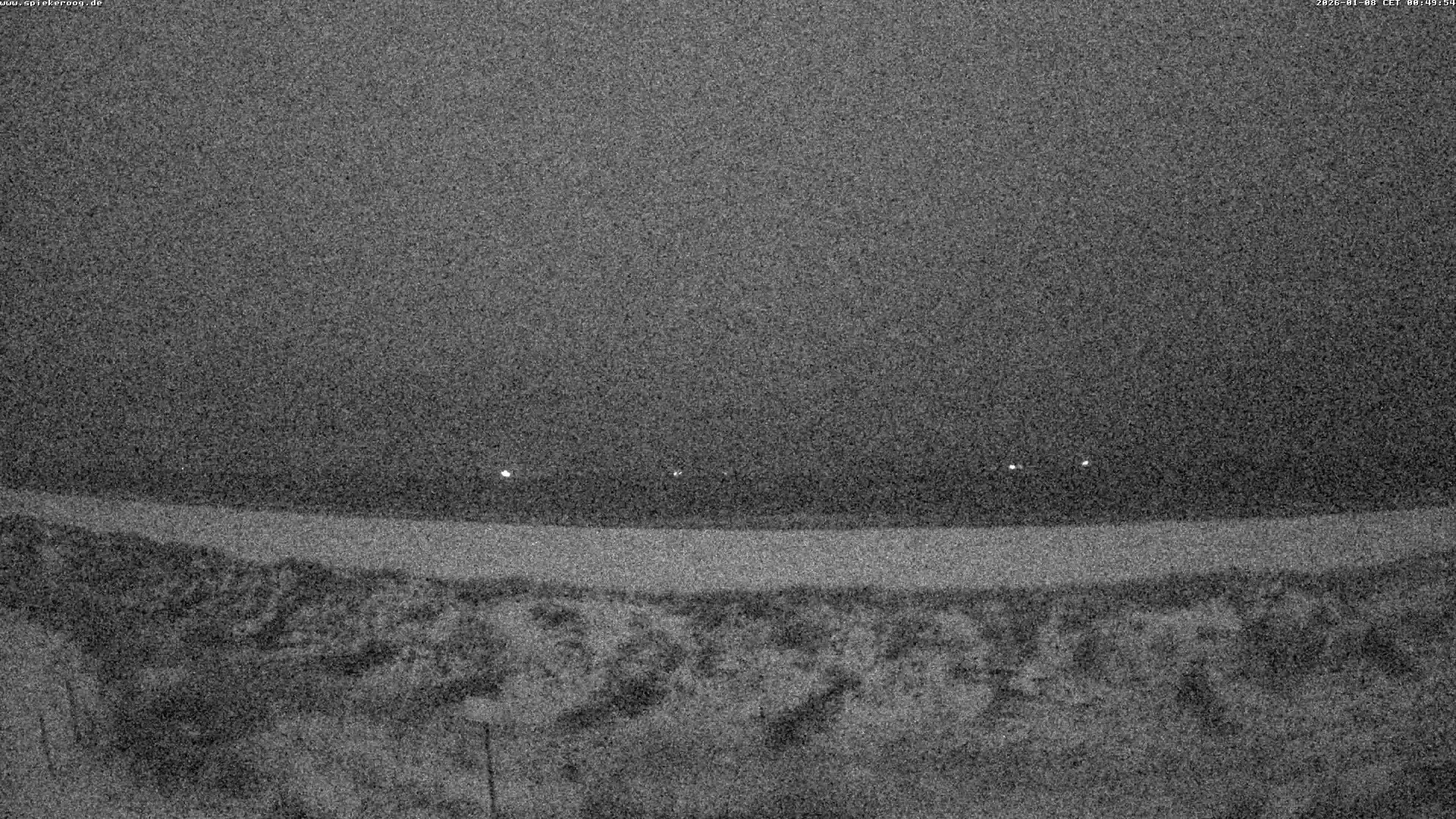 Archiv Foto Webcam Spiekeroog: Badestrand