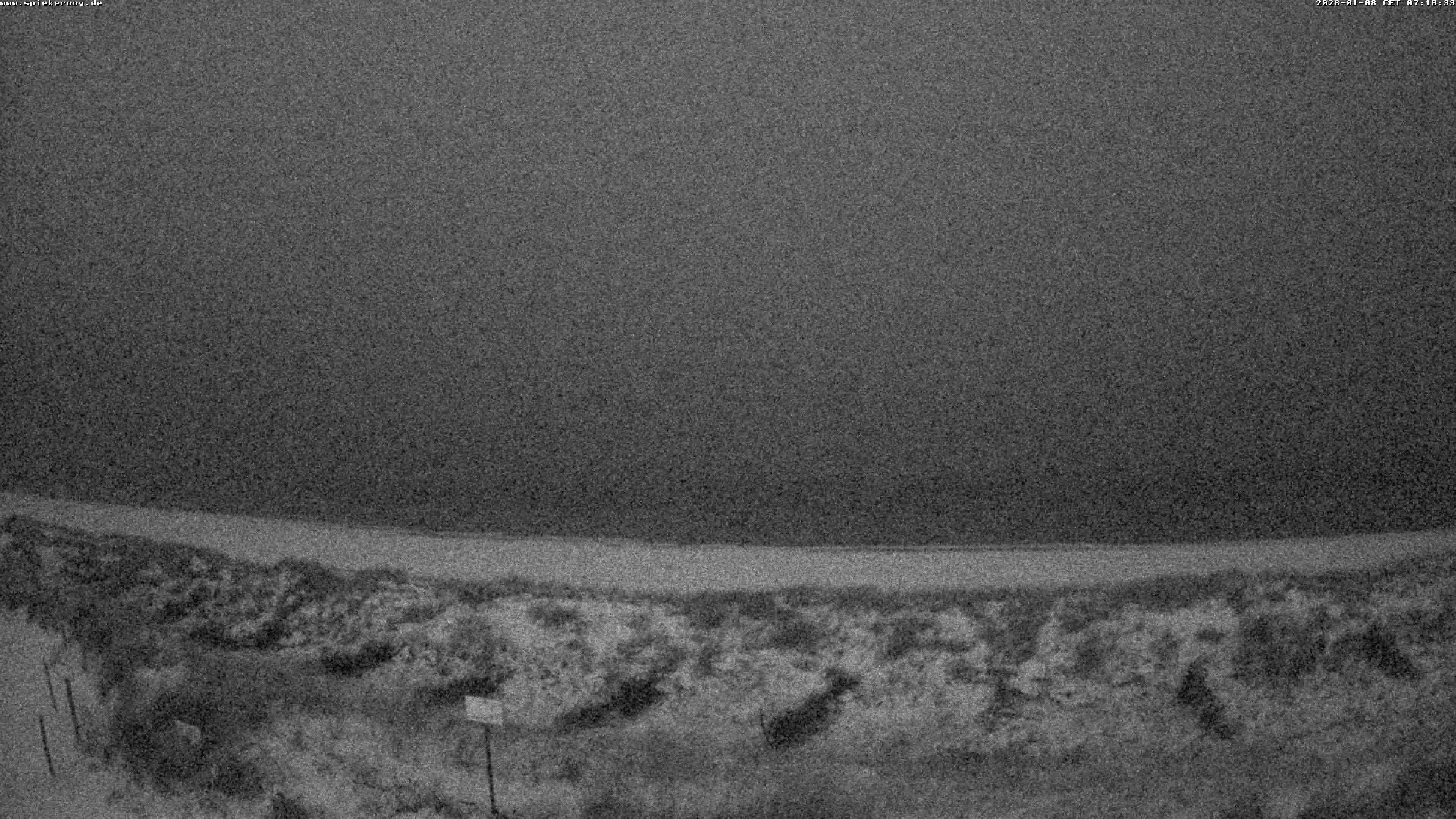 Archiv Foto Webcam Spiekeroog: Badestrand
