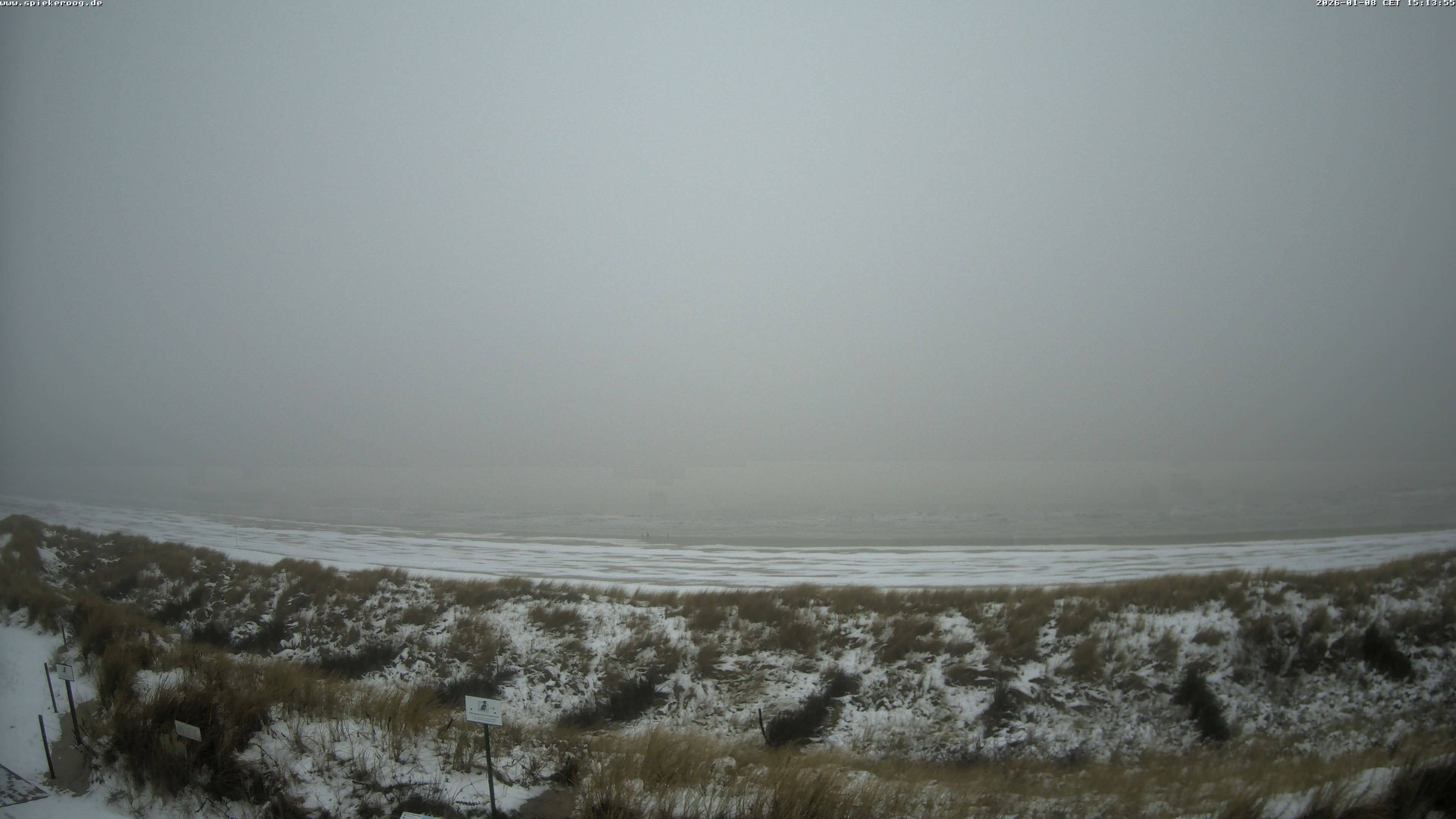 Archiv Foto Webcam Spiekeroog: Badestrand