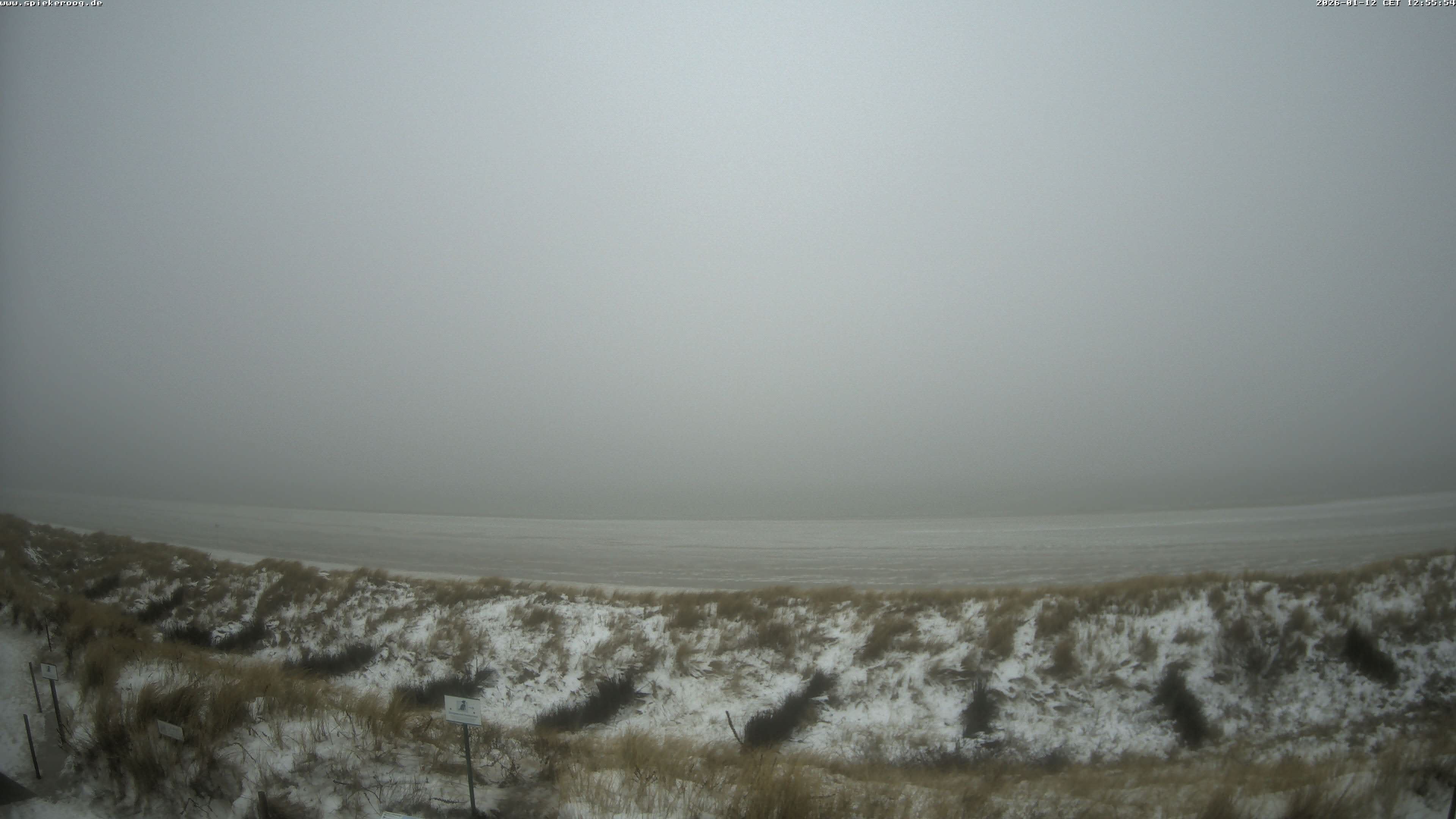 Archiv Foto Webcam Spiekeroog: Badestrand