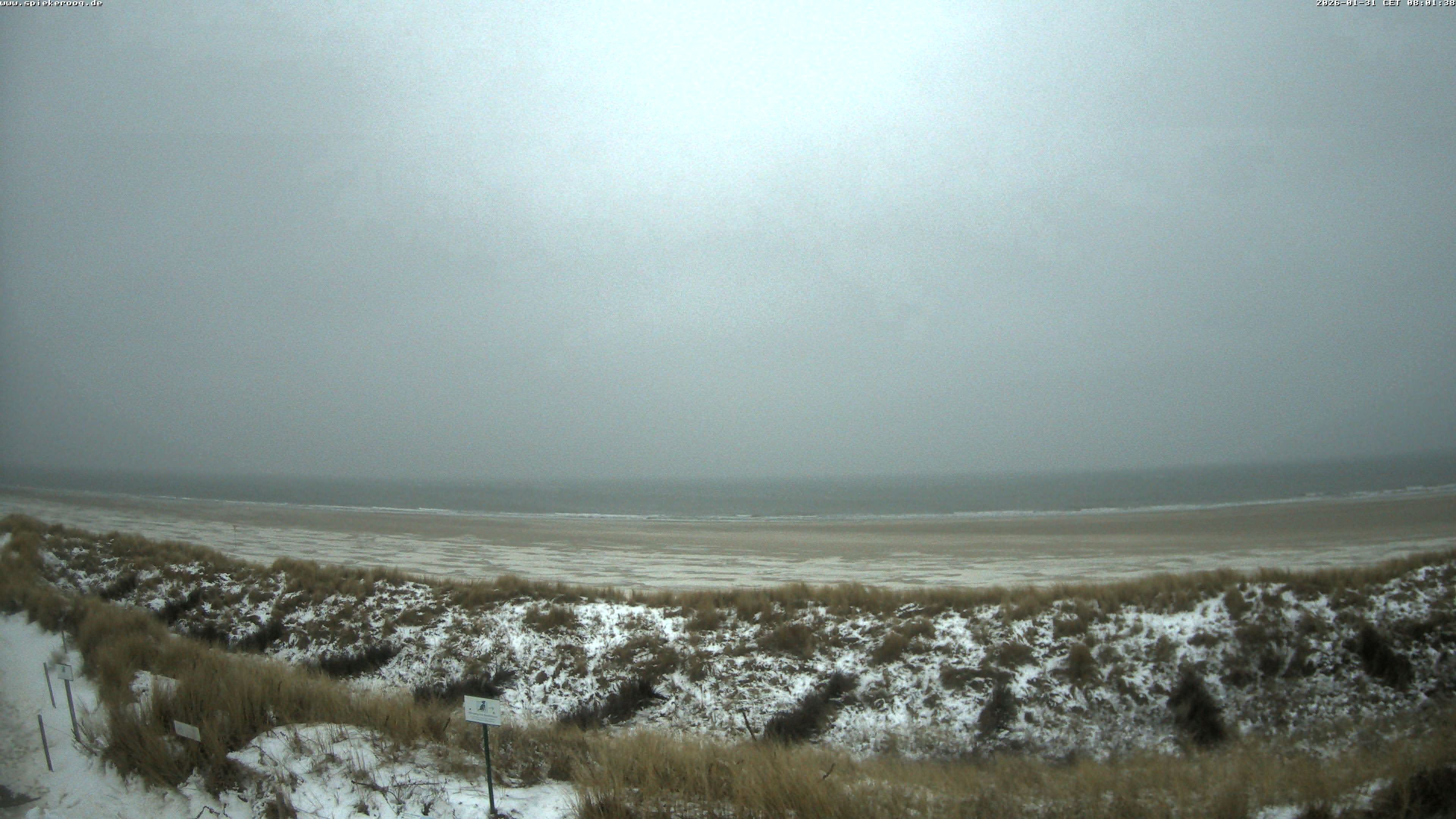 Archiv Foto Webcam Spiekeroog: Badestrand
