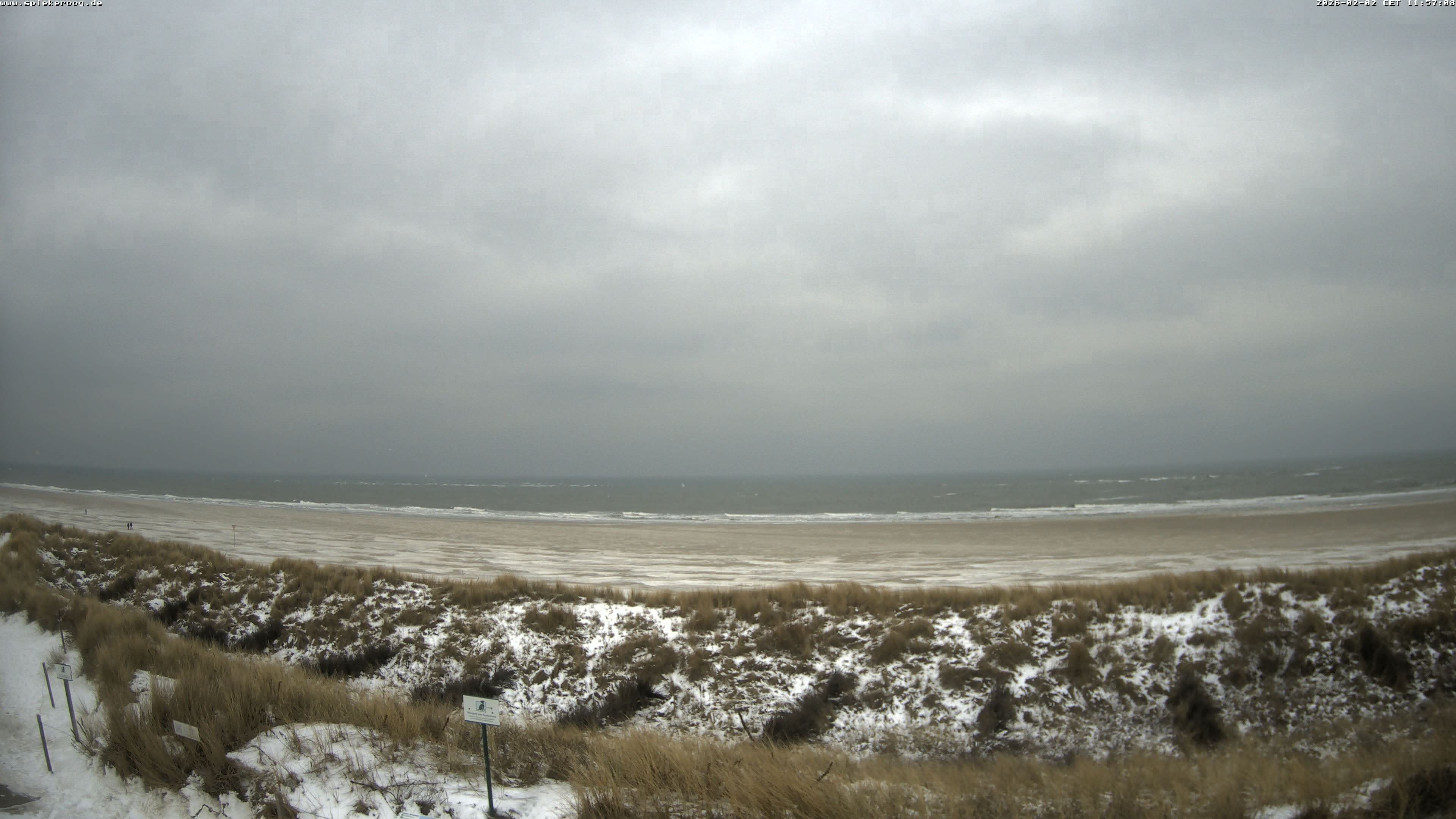 Archiv Foto Webcam Spiekeroog: Badestrand