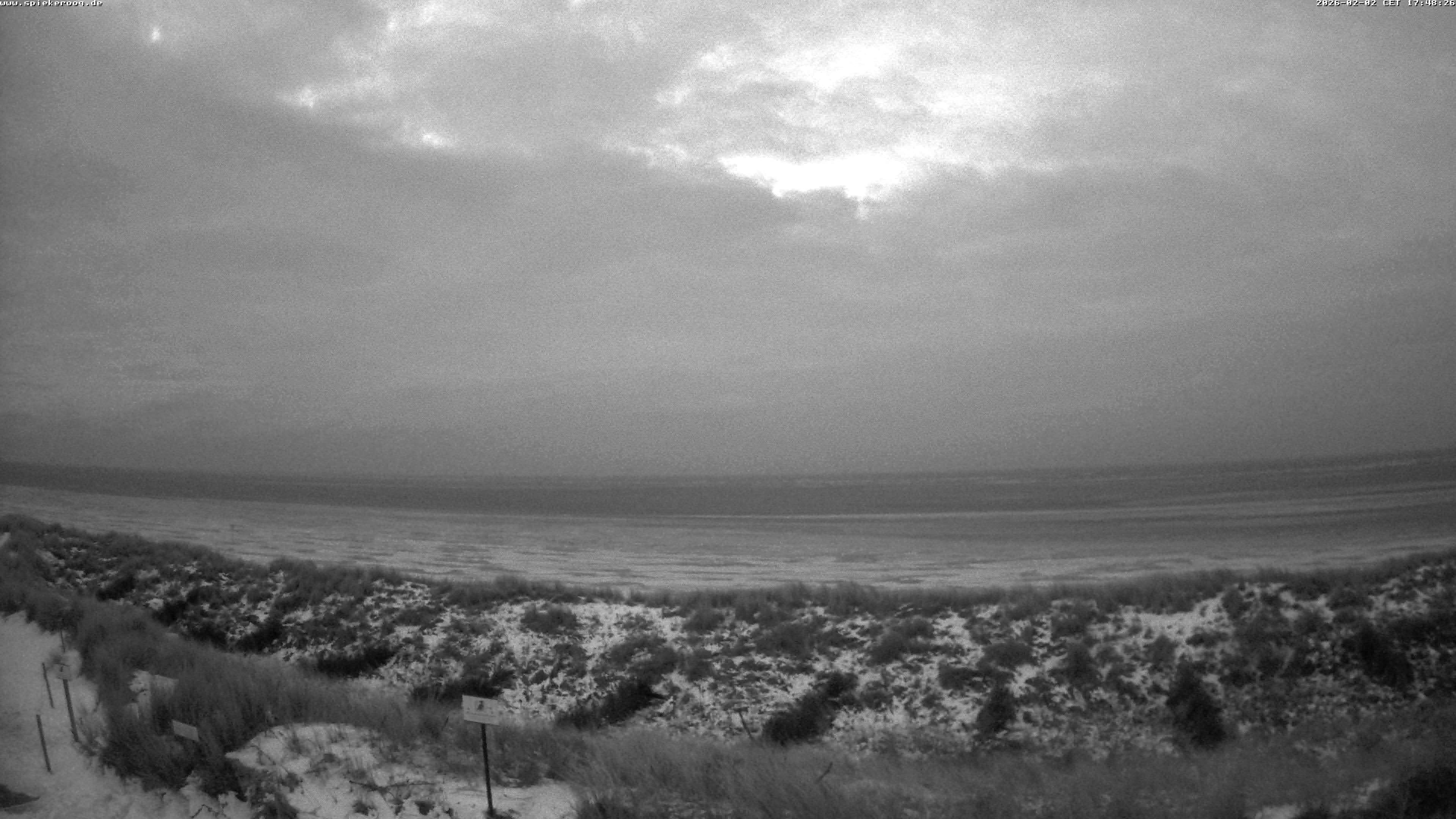 Archiv Foto Webcam Spiekeroog: Badestrand