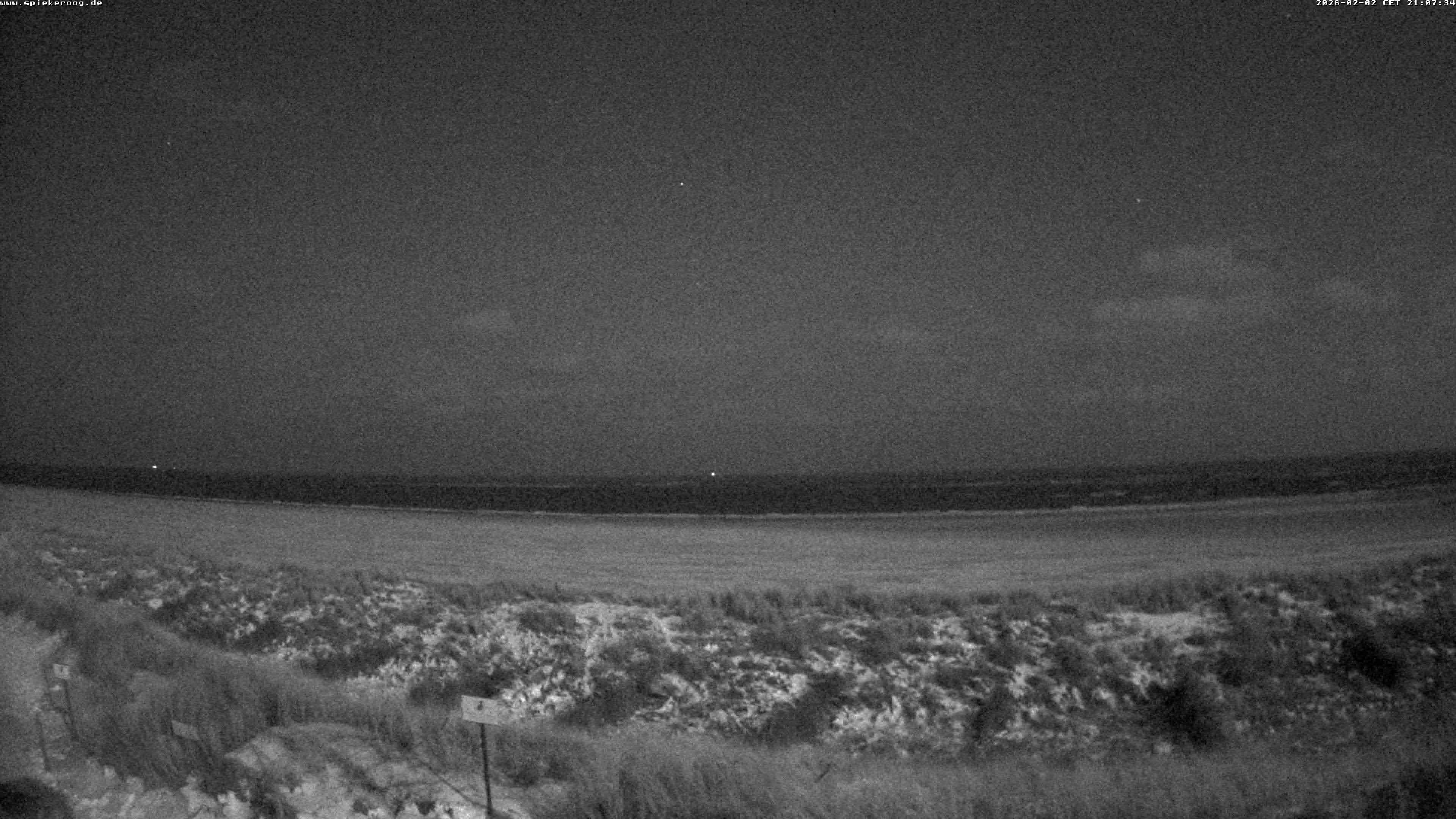 Archiv Foto Webcam Spiekeroog: Badestrand