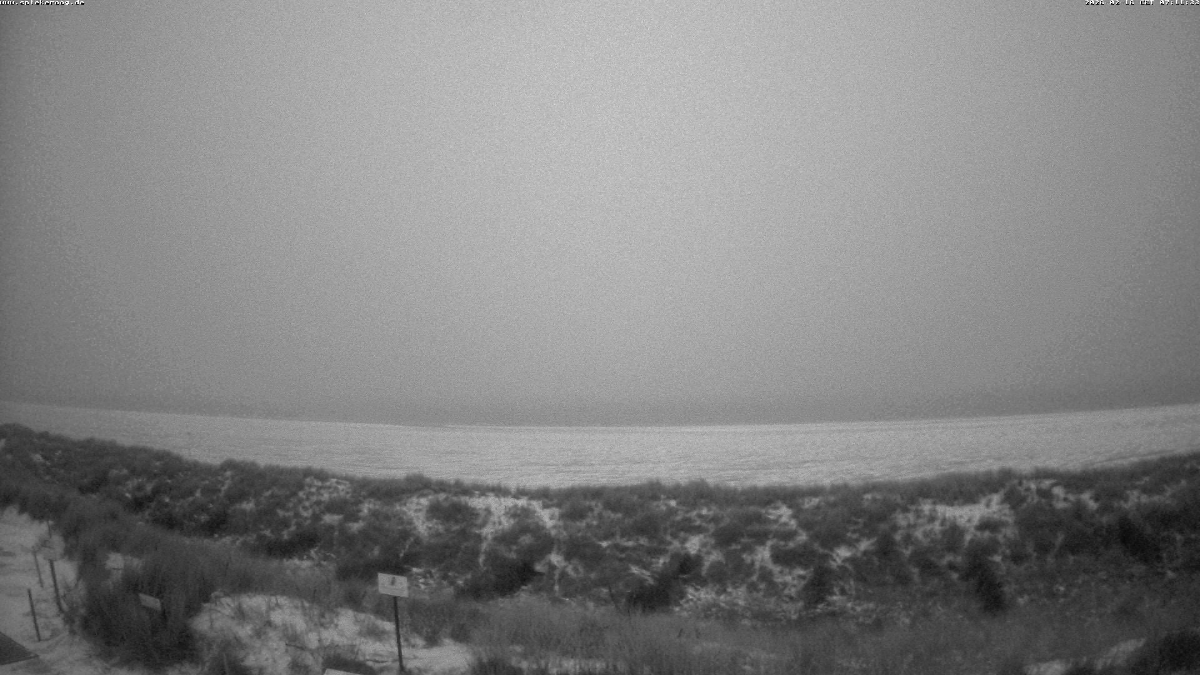 Archiv Foto Webcam Spiekeroog: Badestrand