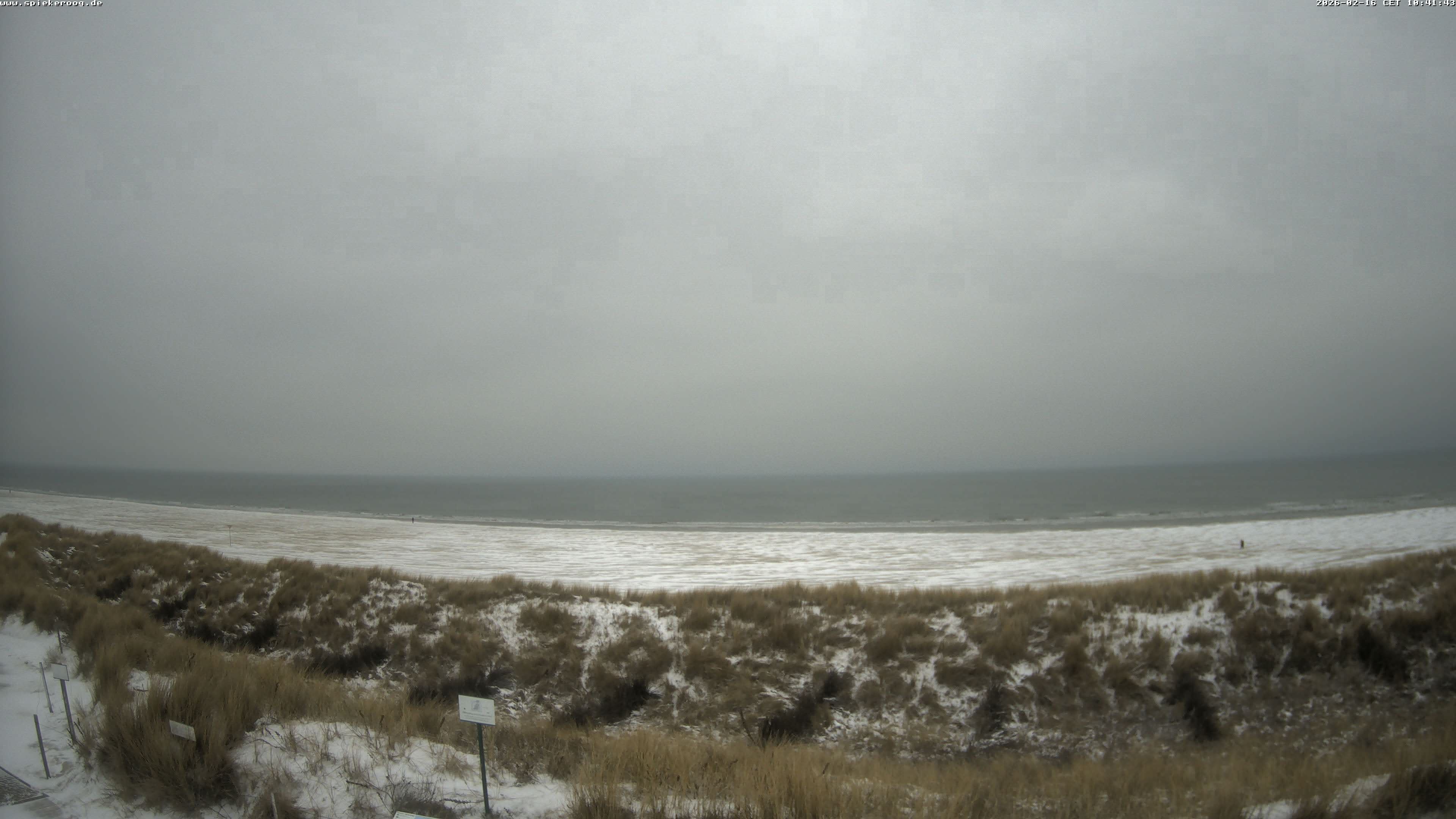 Archiv Foto Webcam Spiekeroog: Badestrand