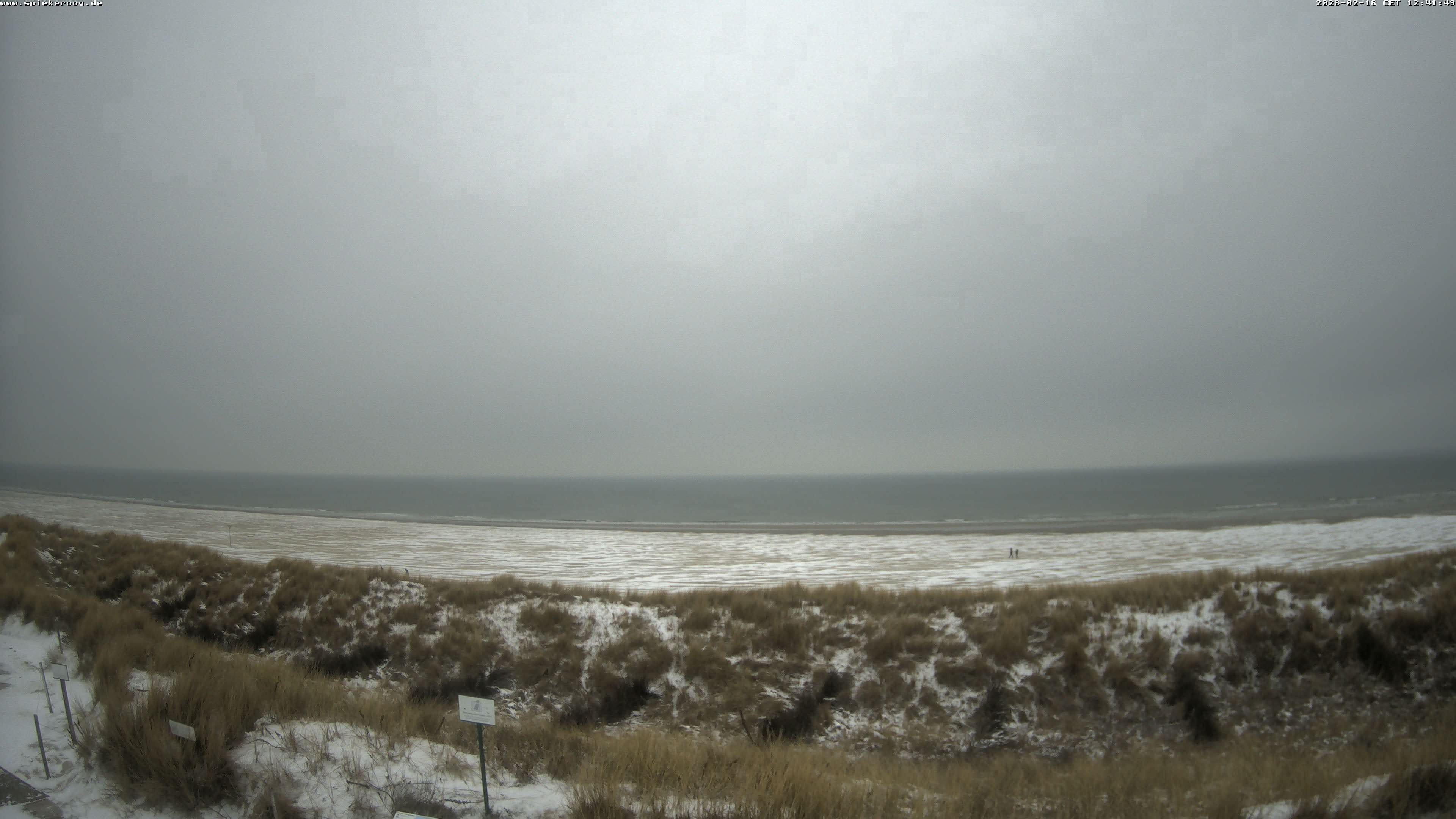 Archiv Foto Webcam Spiekeroog: Badestrand