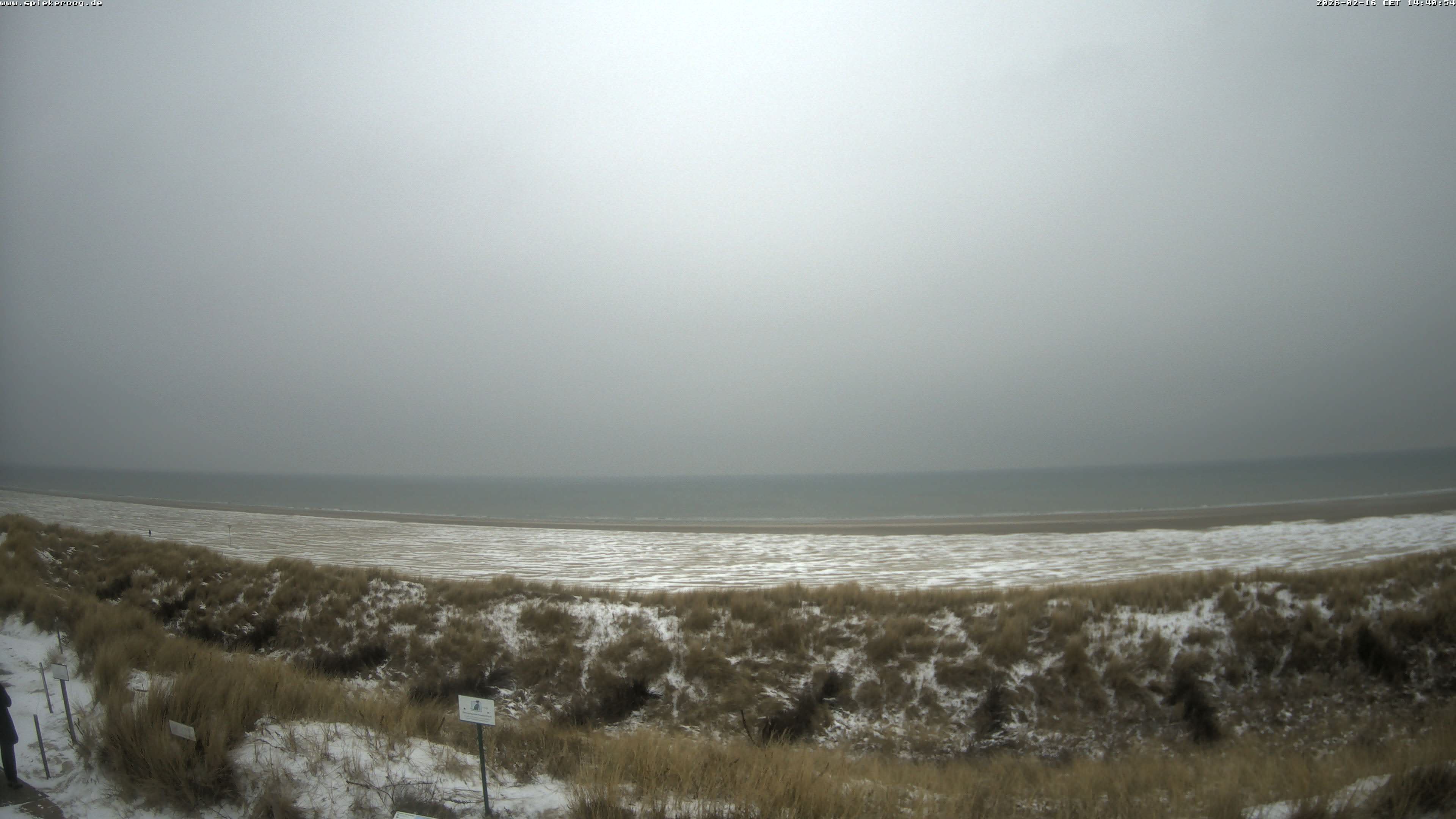 Archiv Foto Webcam Spiekeroog: Badestrand