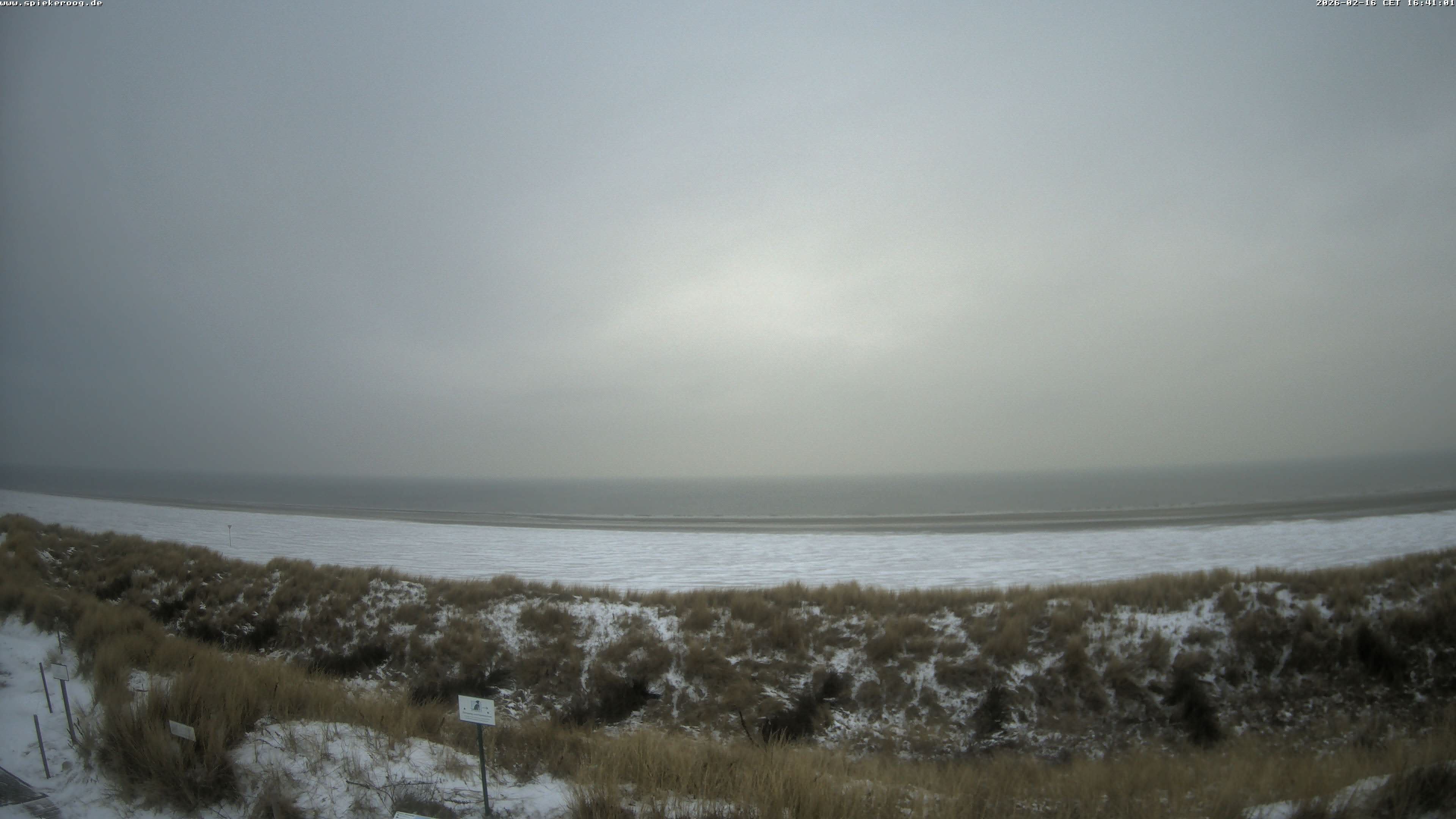 Archiv Foto Webcam Spiekeroog: Badestrand