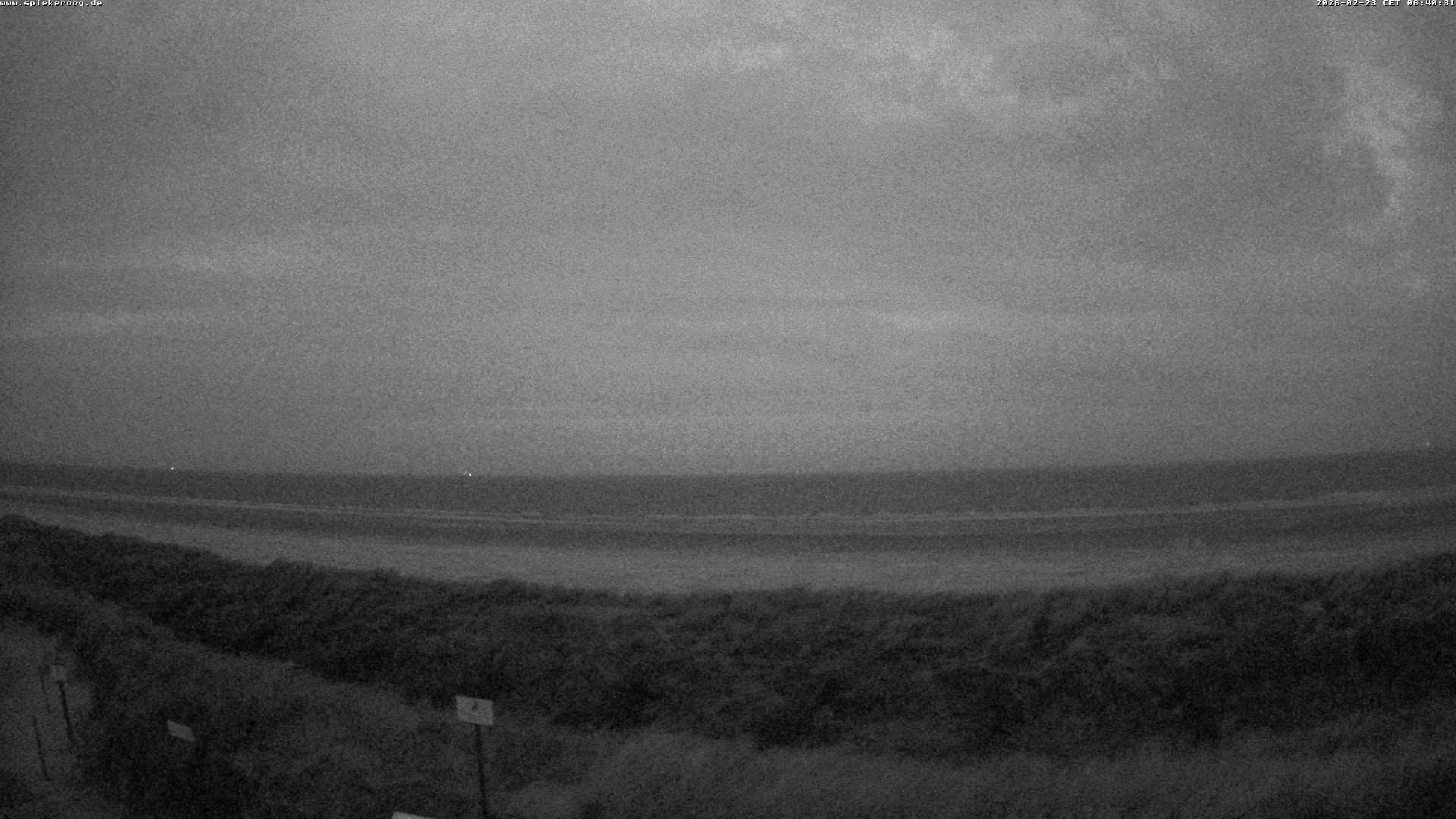 Archiv Foto Webcam Spiekeroog: Badestrand