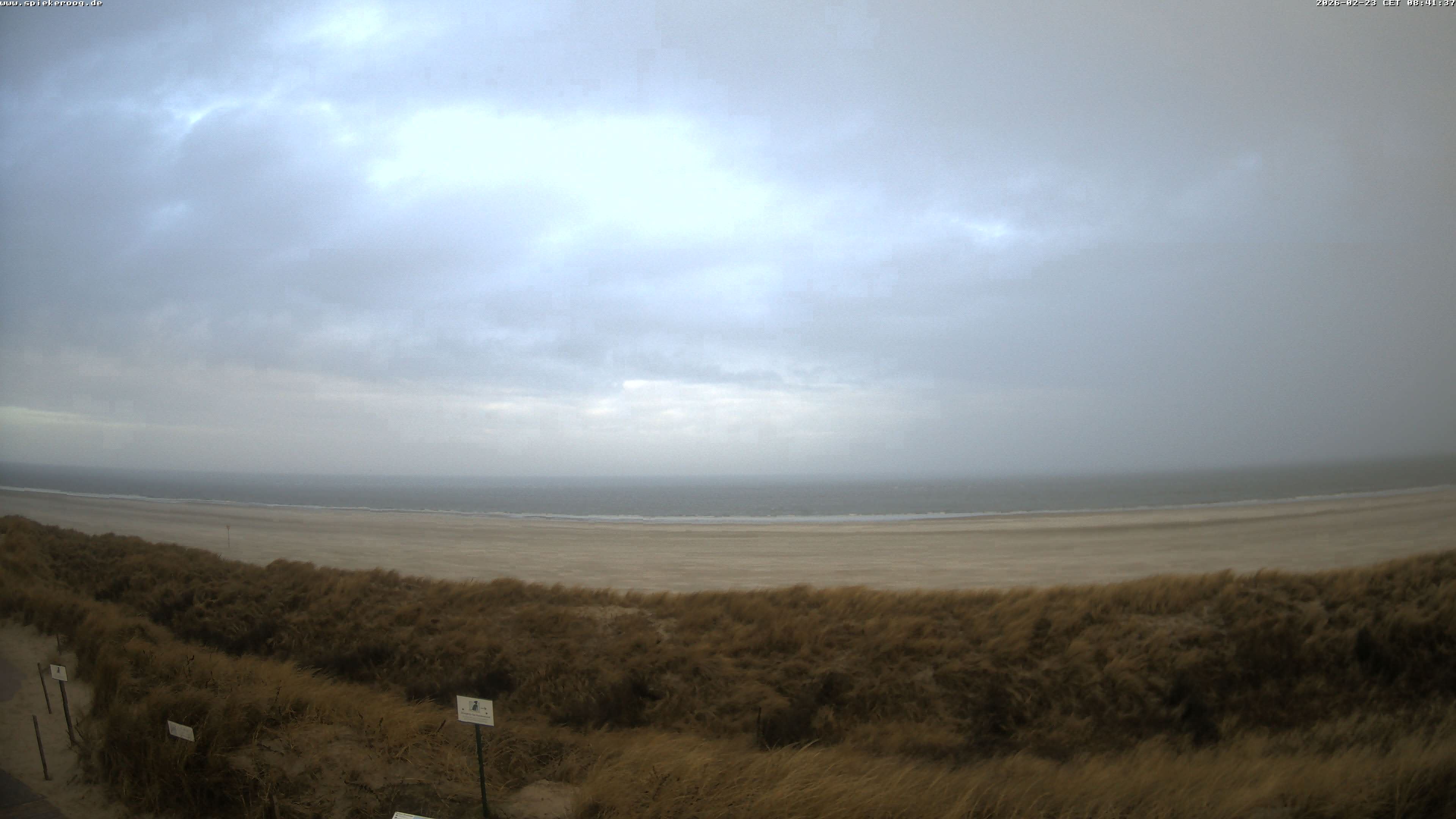 Archiv Foto Webcam Spiekeroog: Badestrand