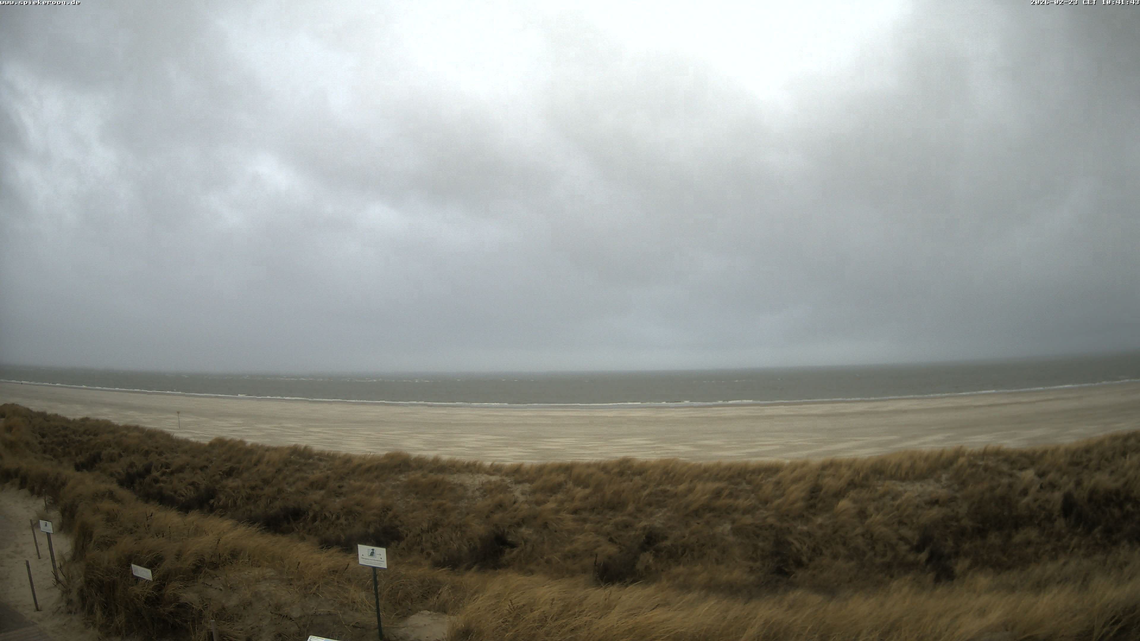 Archiv Foto Webcam Spiekeroog: Badestrand