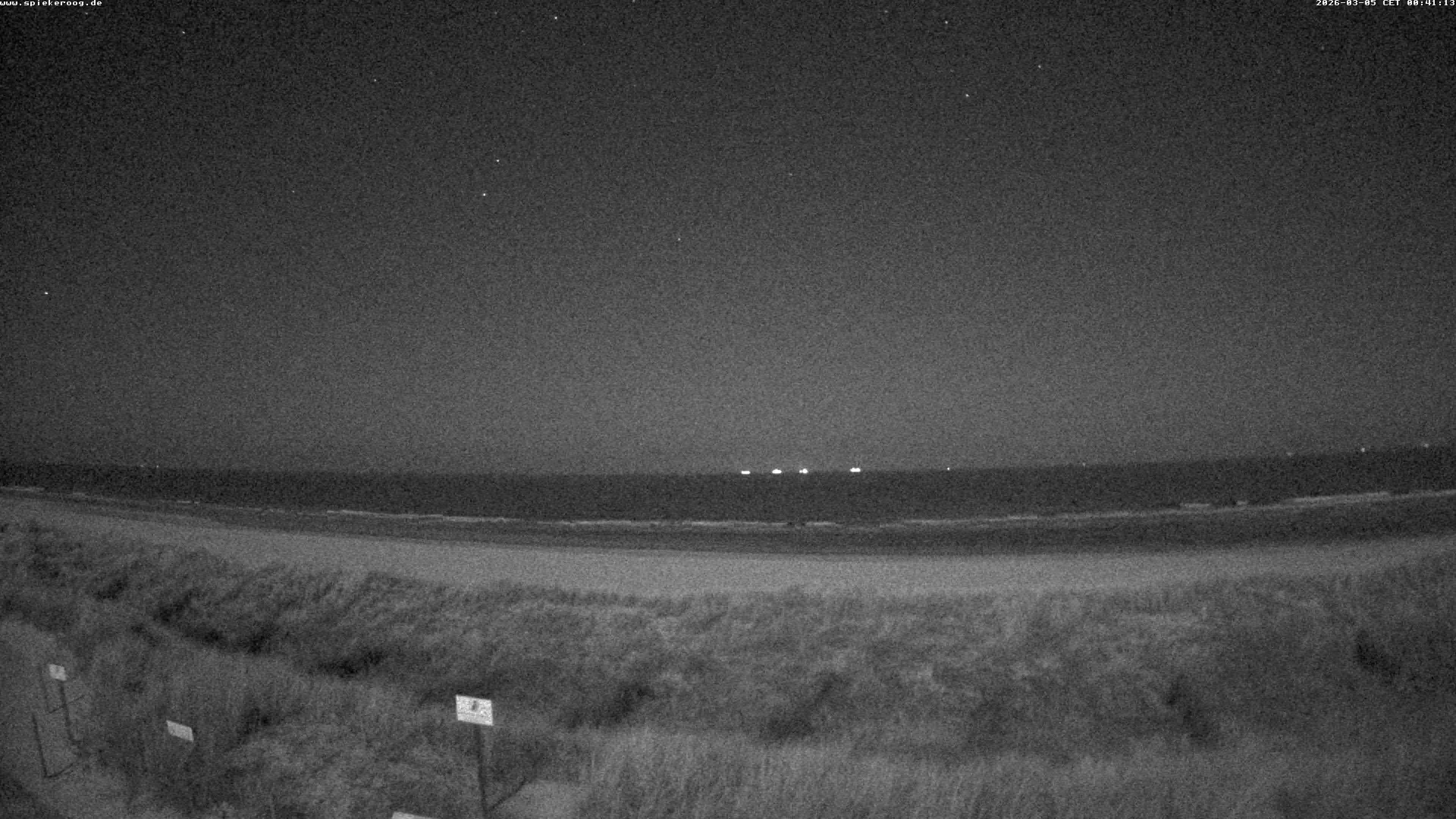 Archived image Webcam Spiekeroog Beach