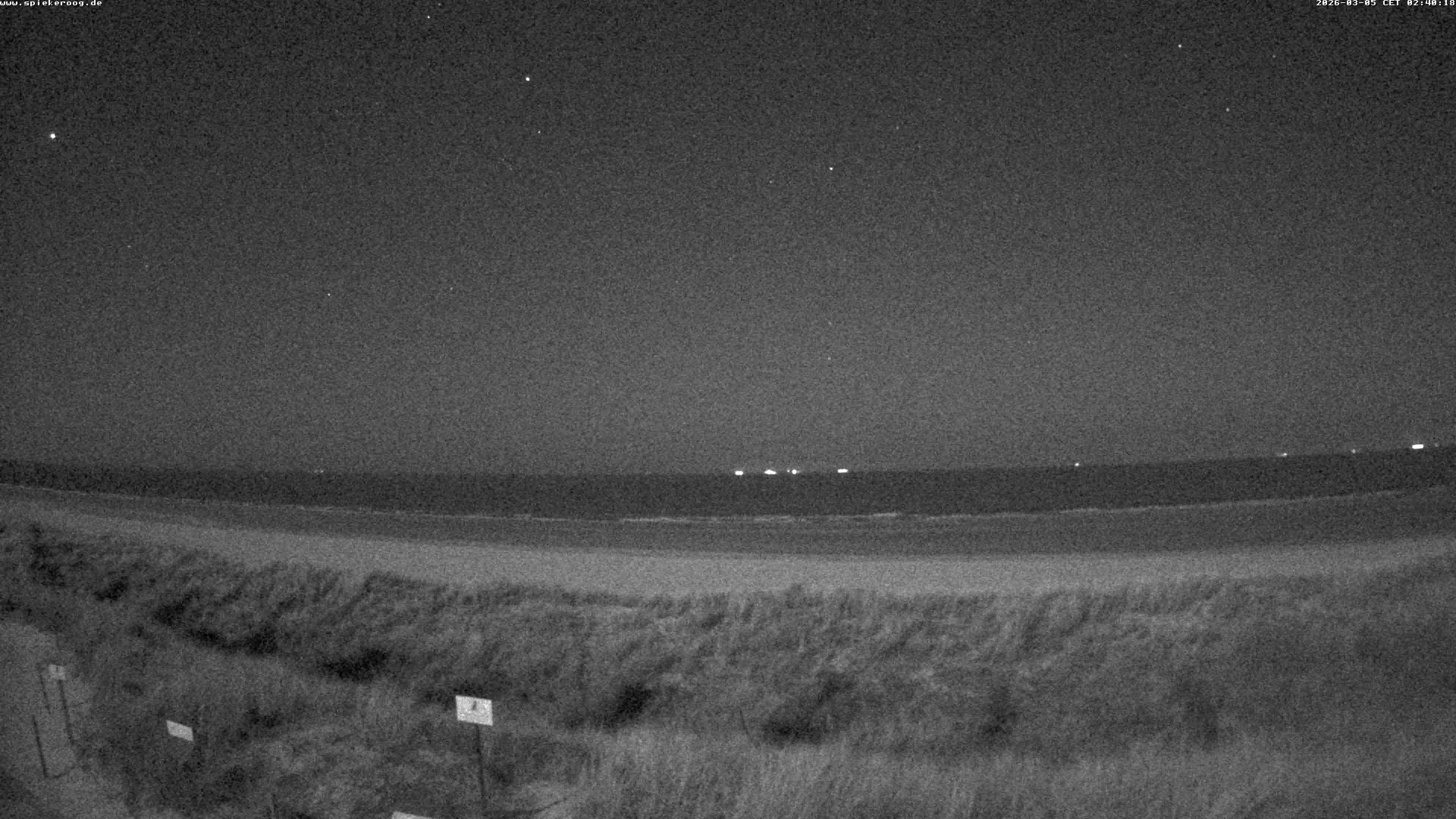 Archived image Webcam Spiekeroog Beach