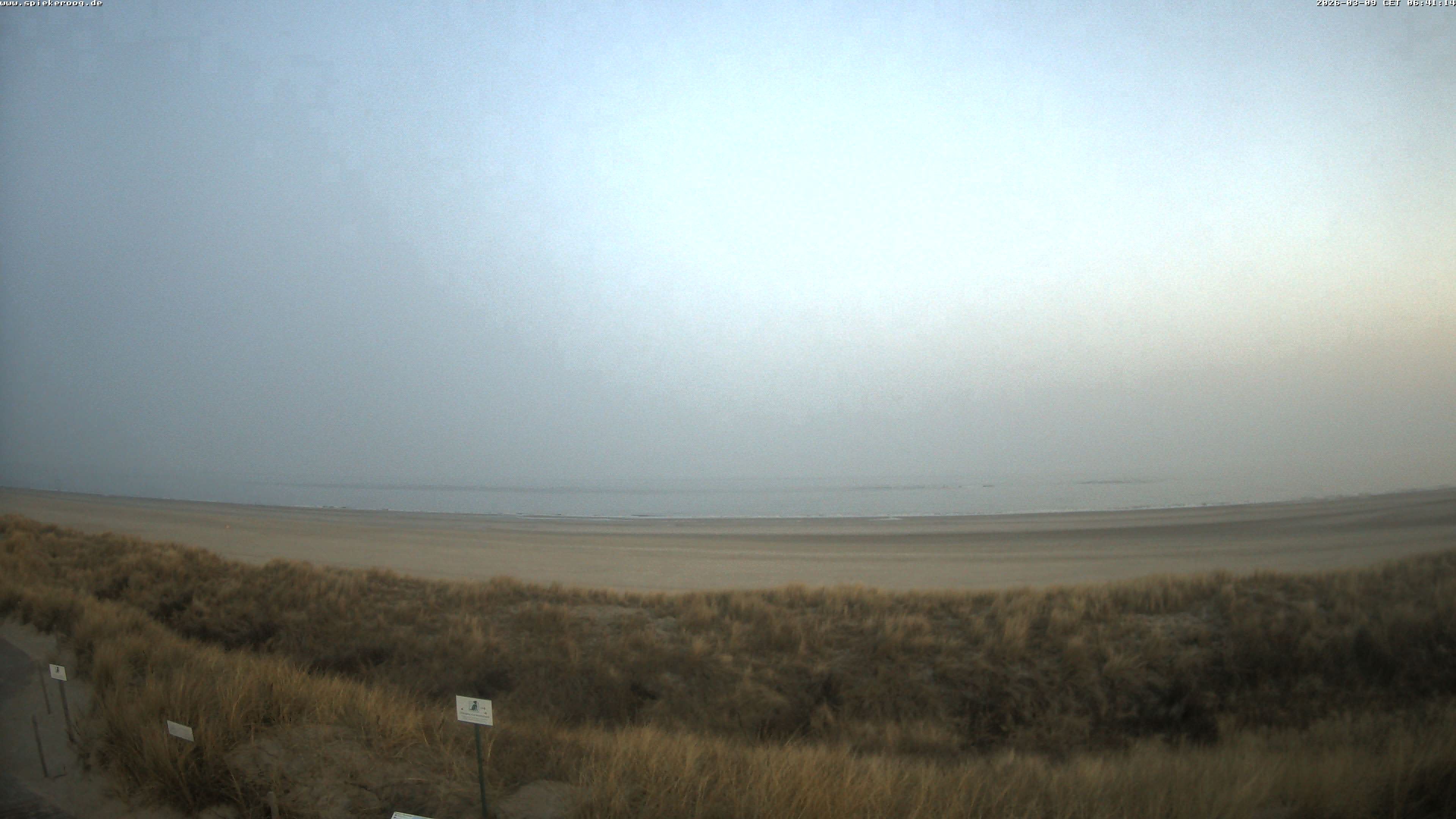 Archiv Foto Webcam Spiekeroog: Badestrand