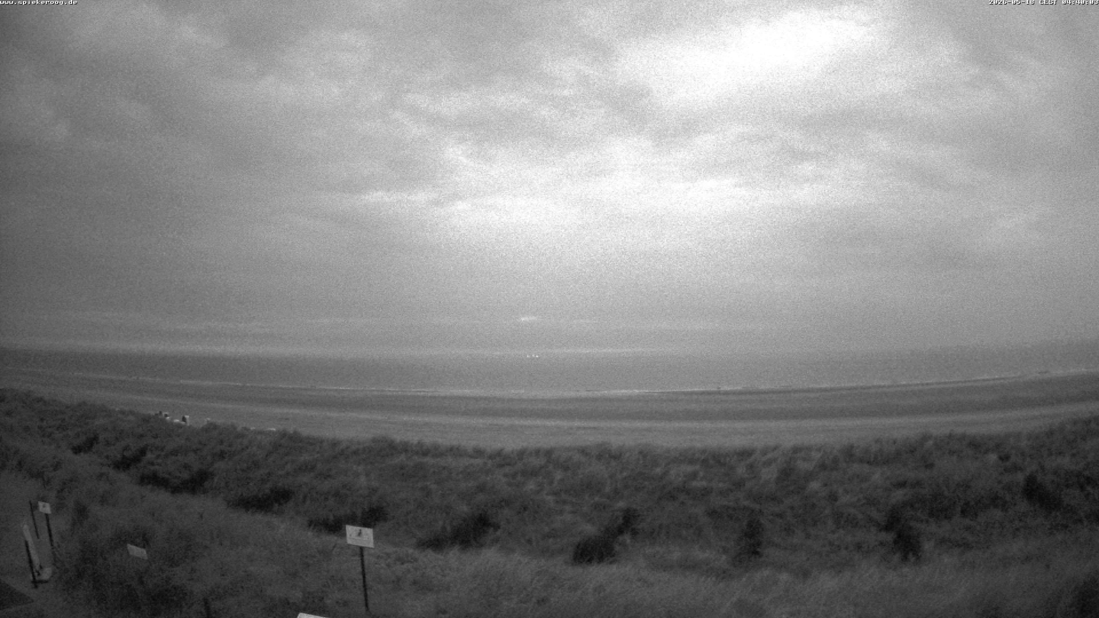 Archiv Foto Webcam Spiekeroog: Badestrand