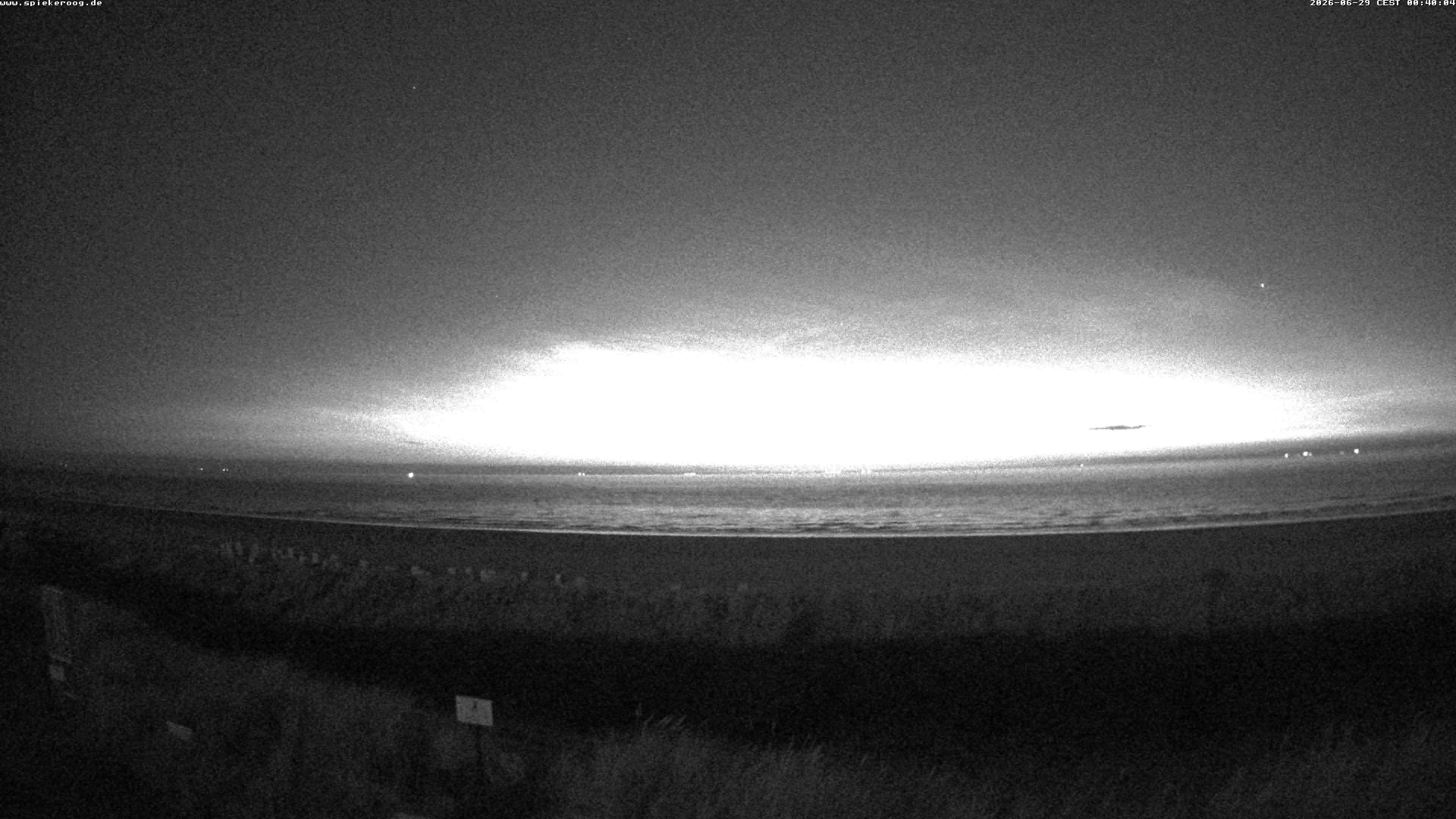 Archived image Webcam Spiekeroog Beach