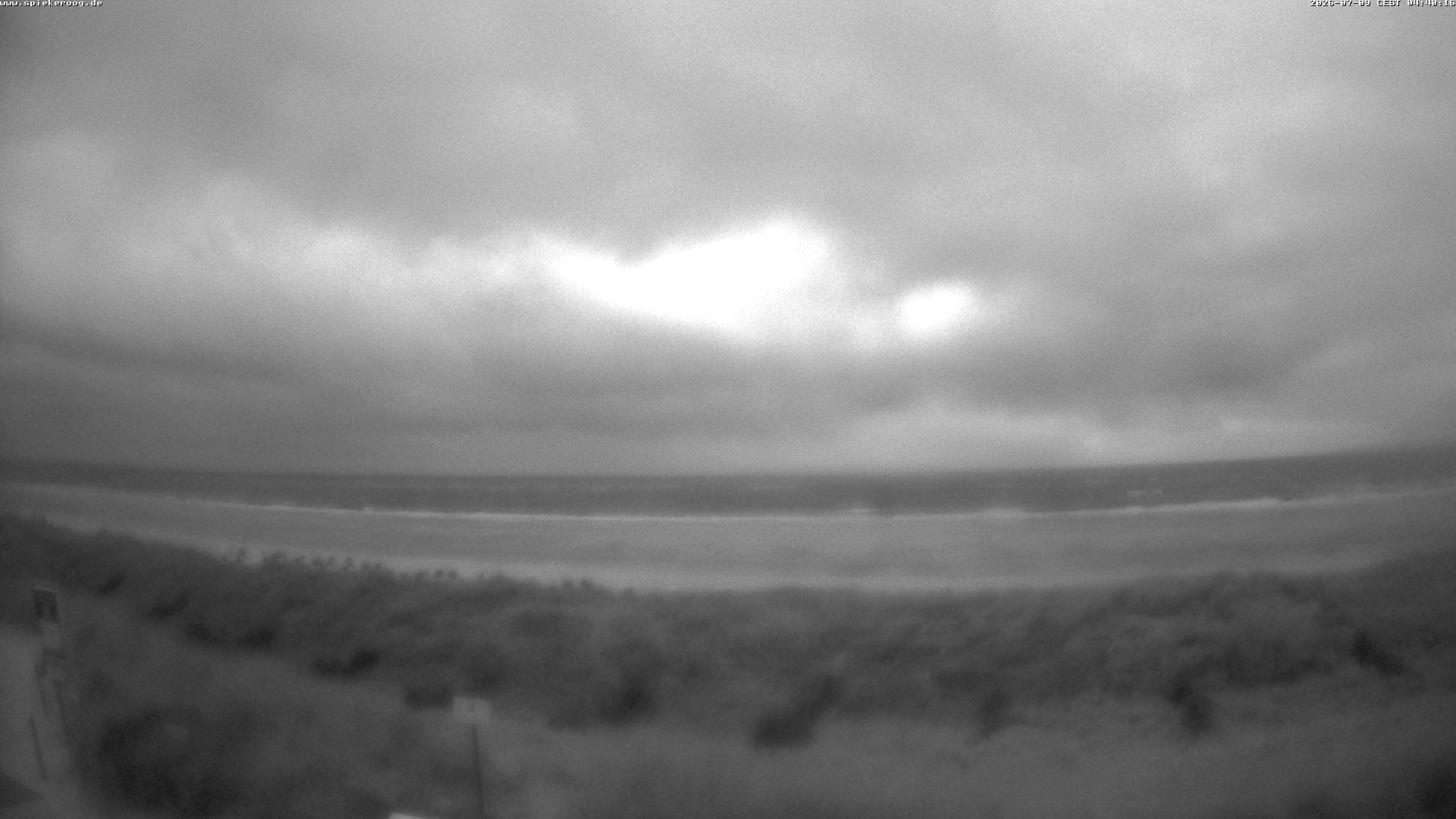 Archiv Foto Webcam Spiekeroog: Badestrand