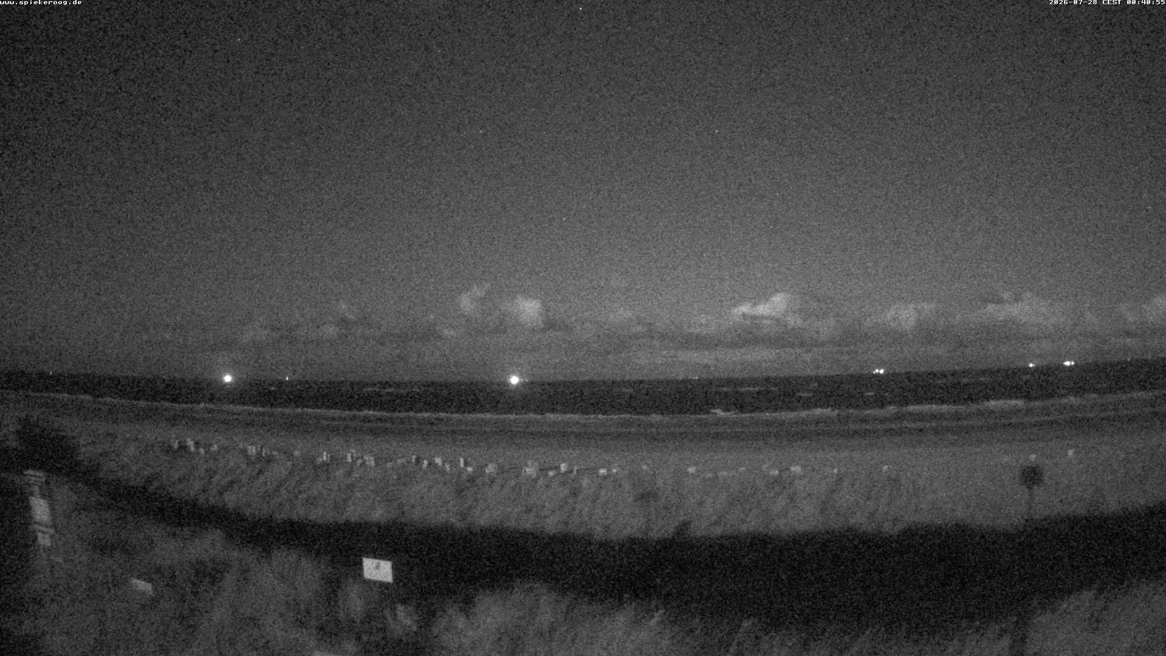Archiv Foto Webcam Spiekeroog: Badestrand