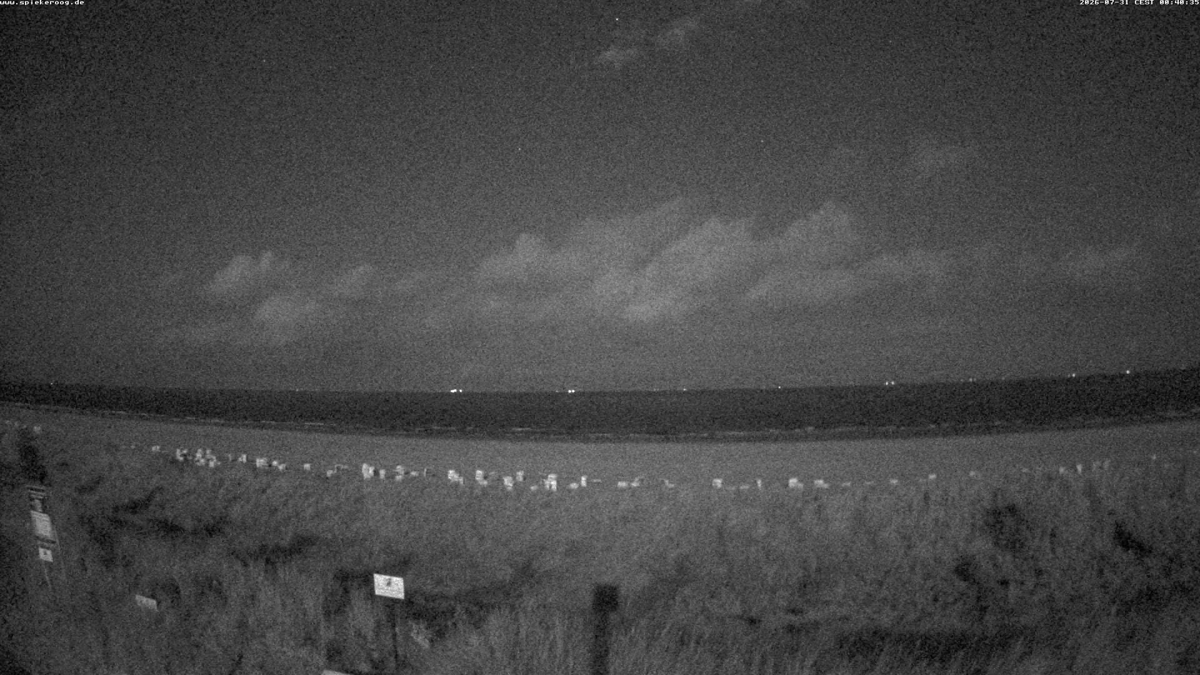 Archived image Webcam Spiekeroog Beach