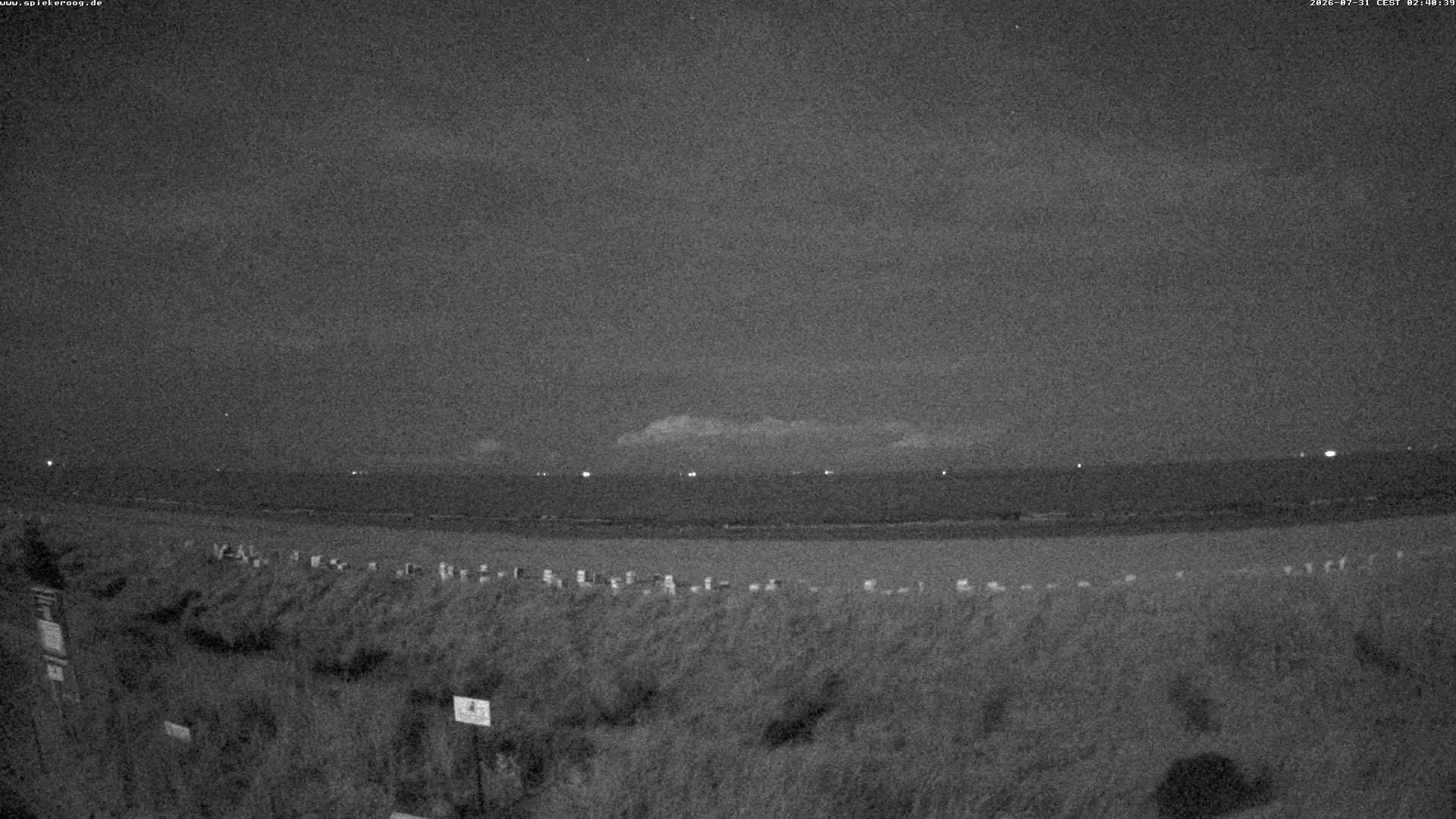 Archived image Webcam Spiekeroog Beach