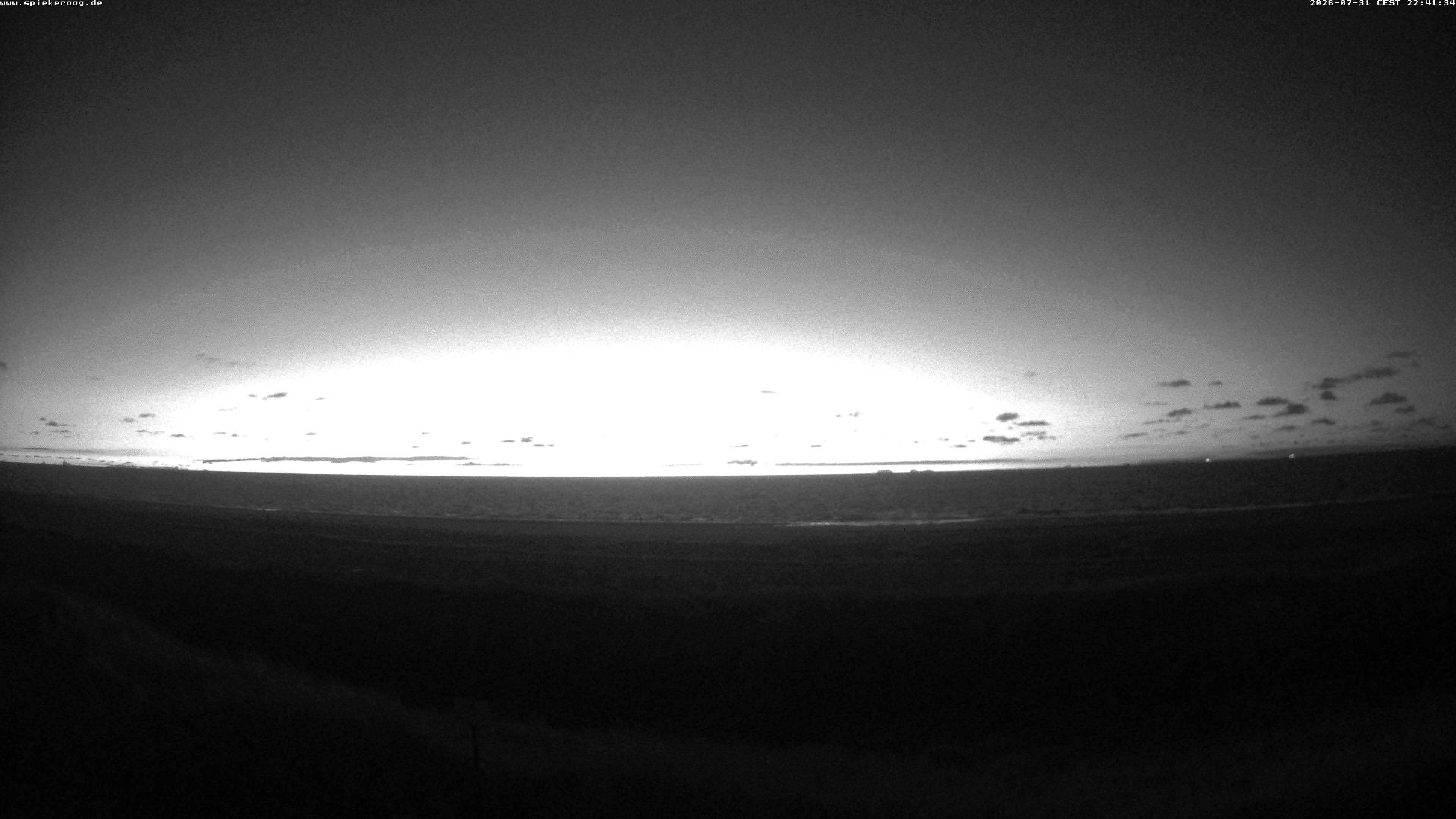 Archiv Foto Webcam Spiekeroog: Badestrand