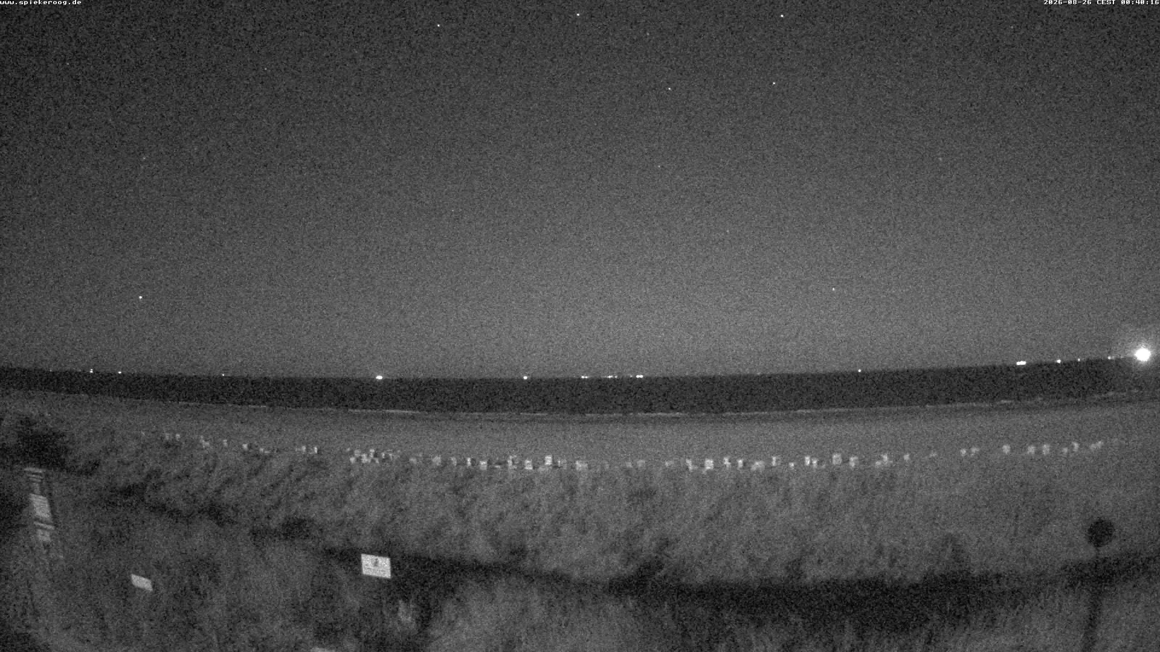 Archiv Foto Webcam Spiekeroog: Badestrand
