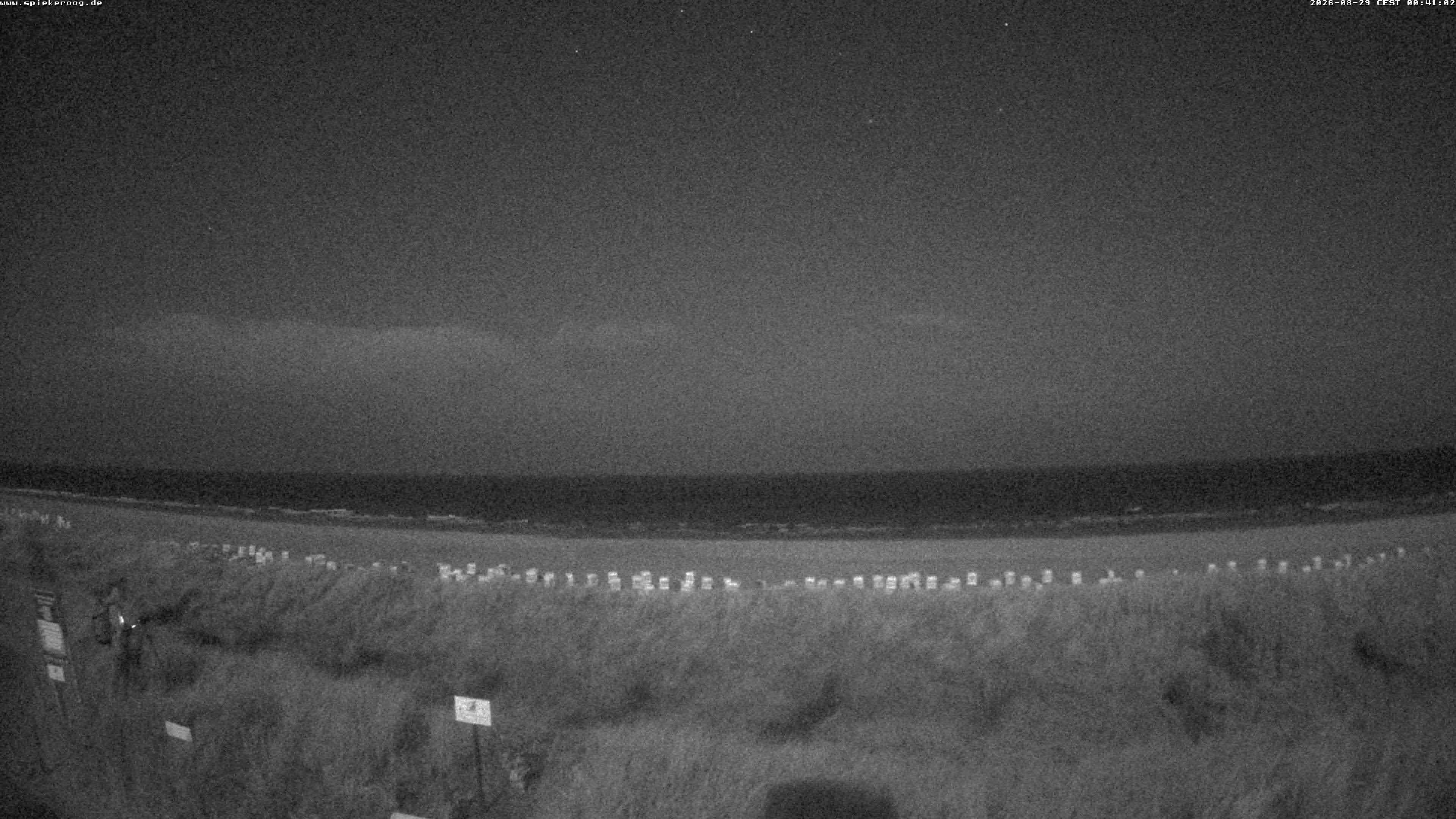 Archiv Foto Webcam Spiekeroog: Badestrand