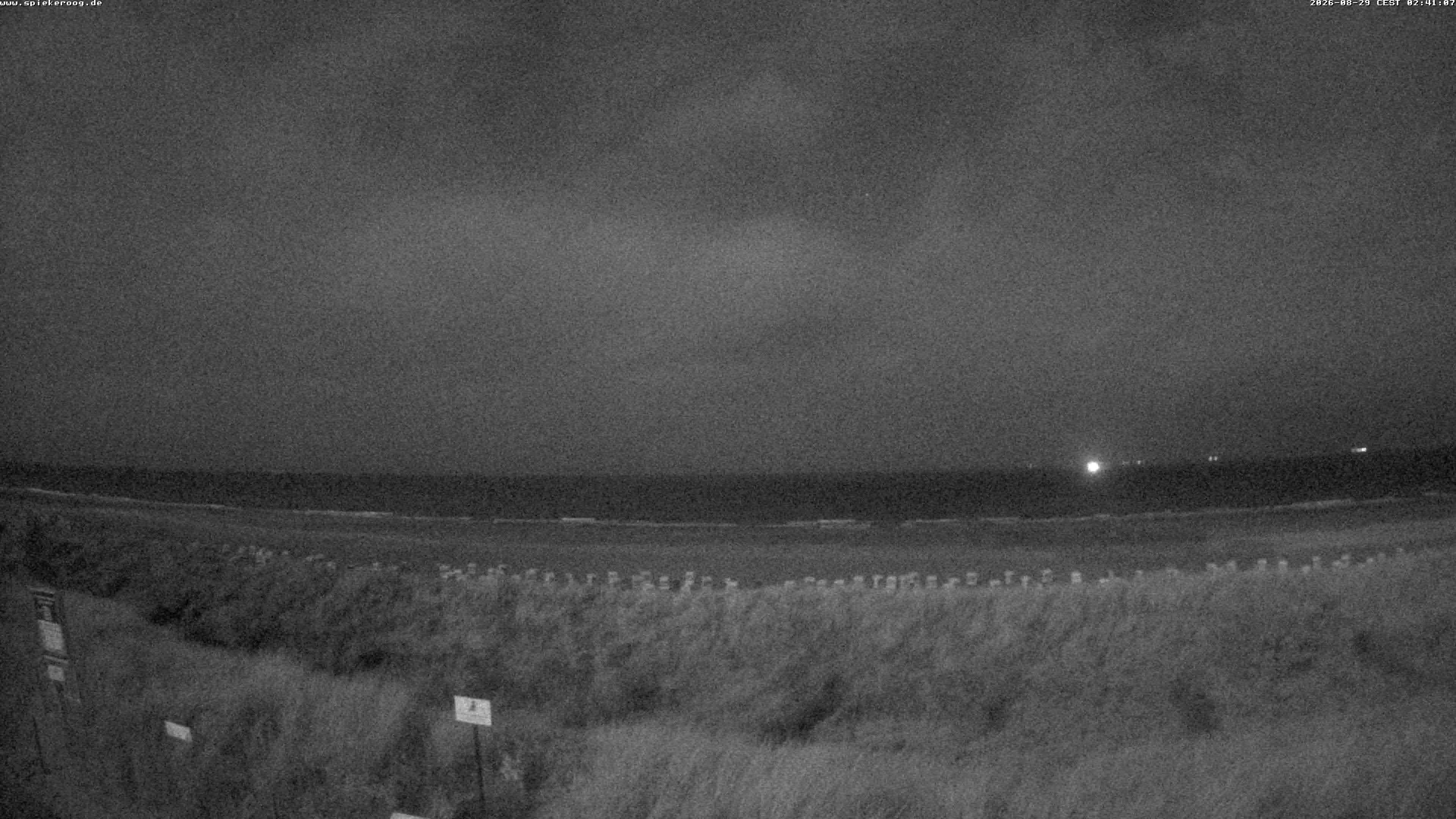 Archiv Foto Webcam Spiekeroog: Badestrand
