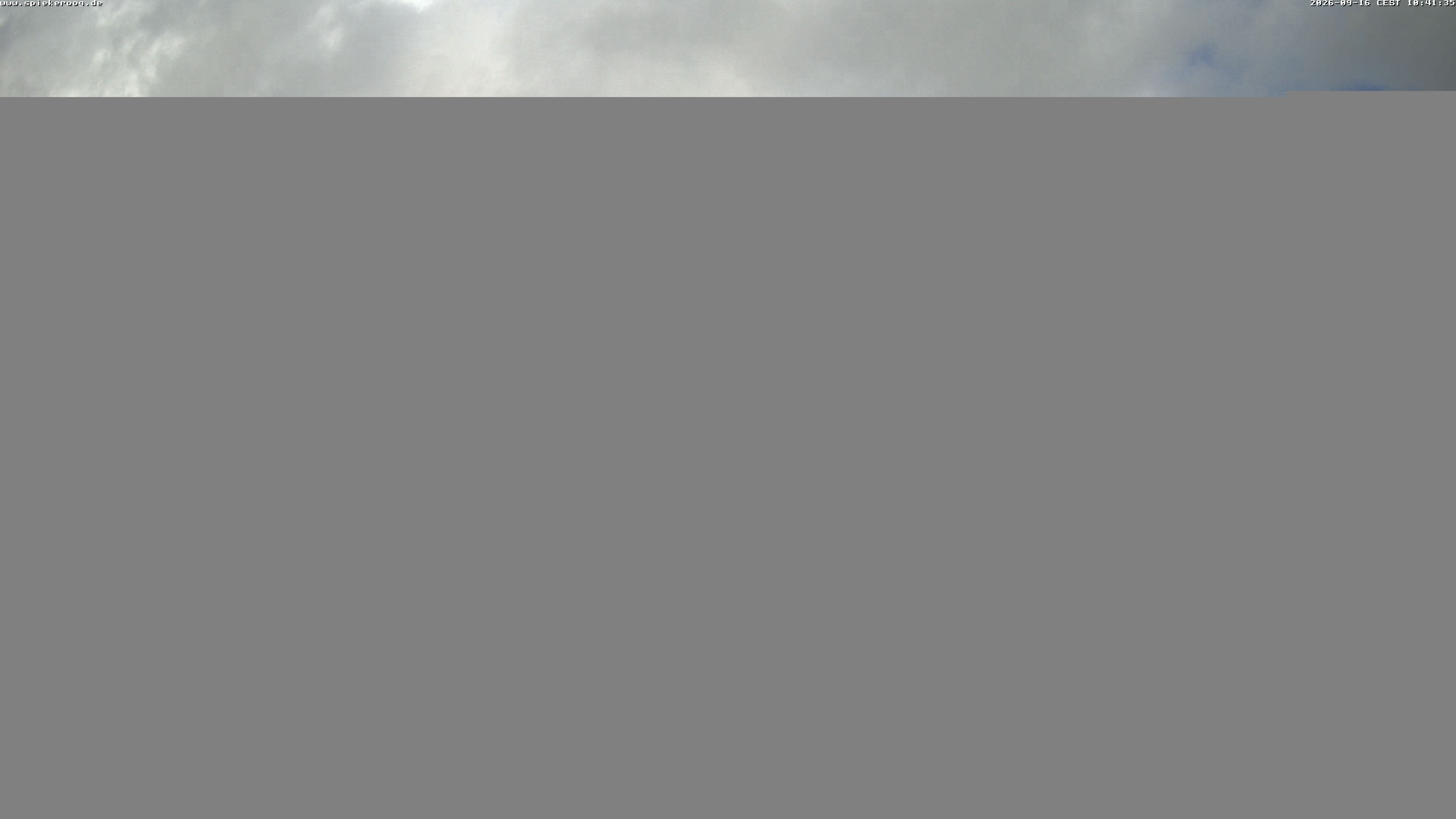 Archived image Webcam Spiekeroog Beach