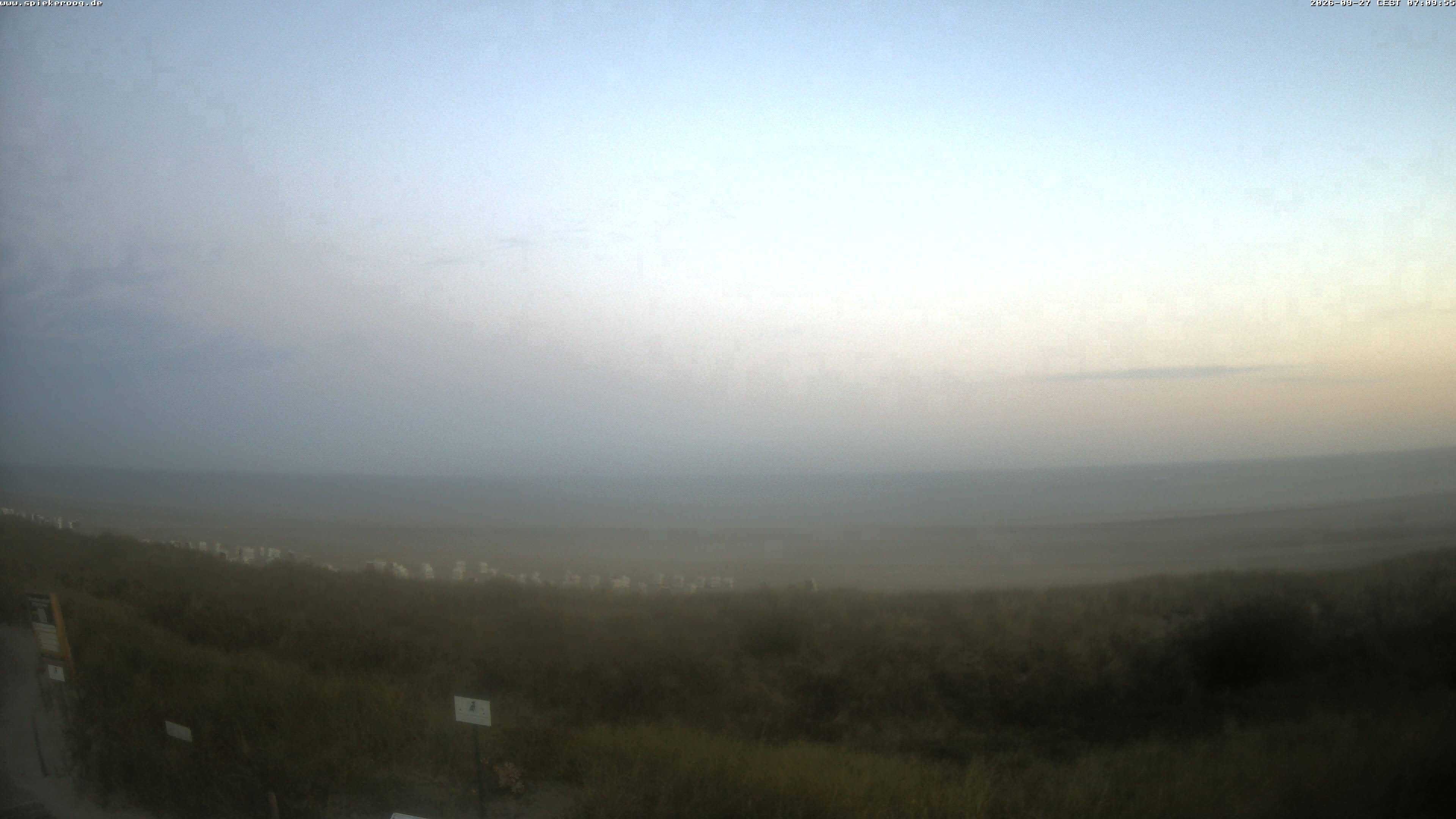 Archived image Webcam Spiekeroog Beach