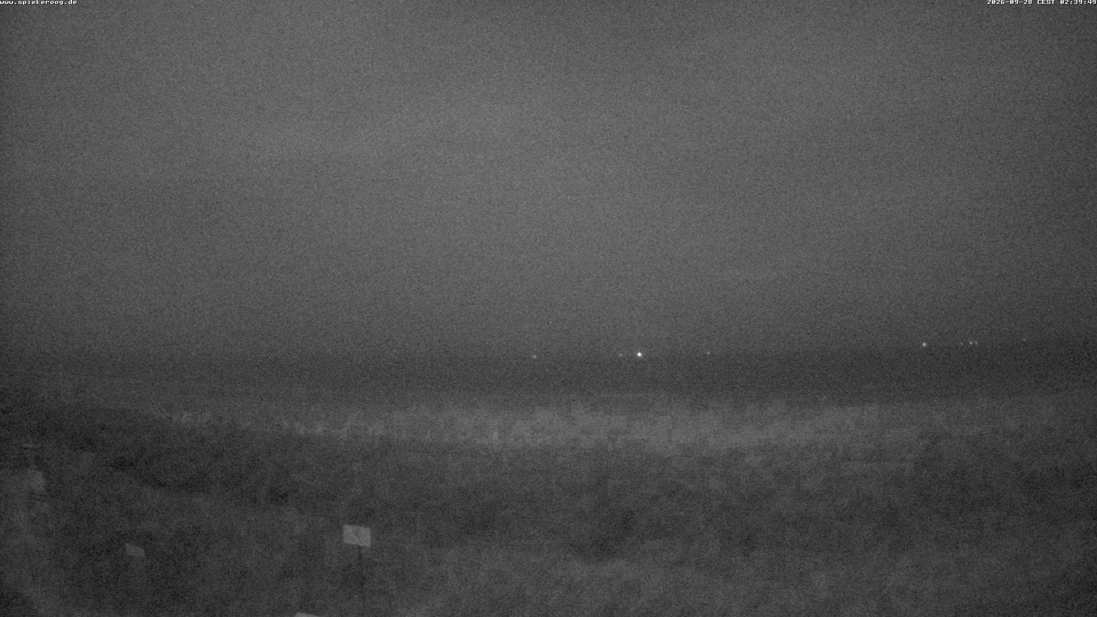 Archiv Foto Webcam Spiekeroog: Badestrand