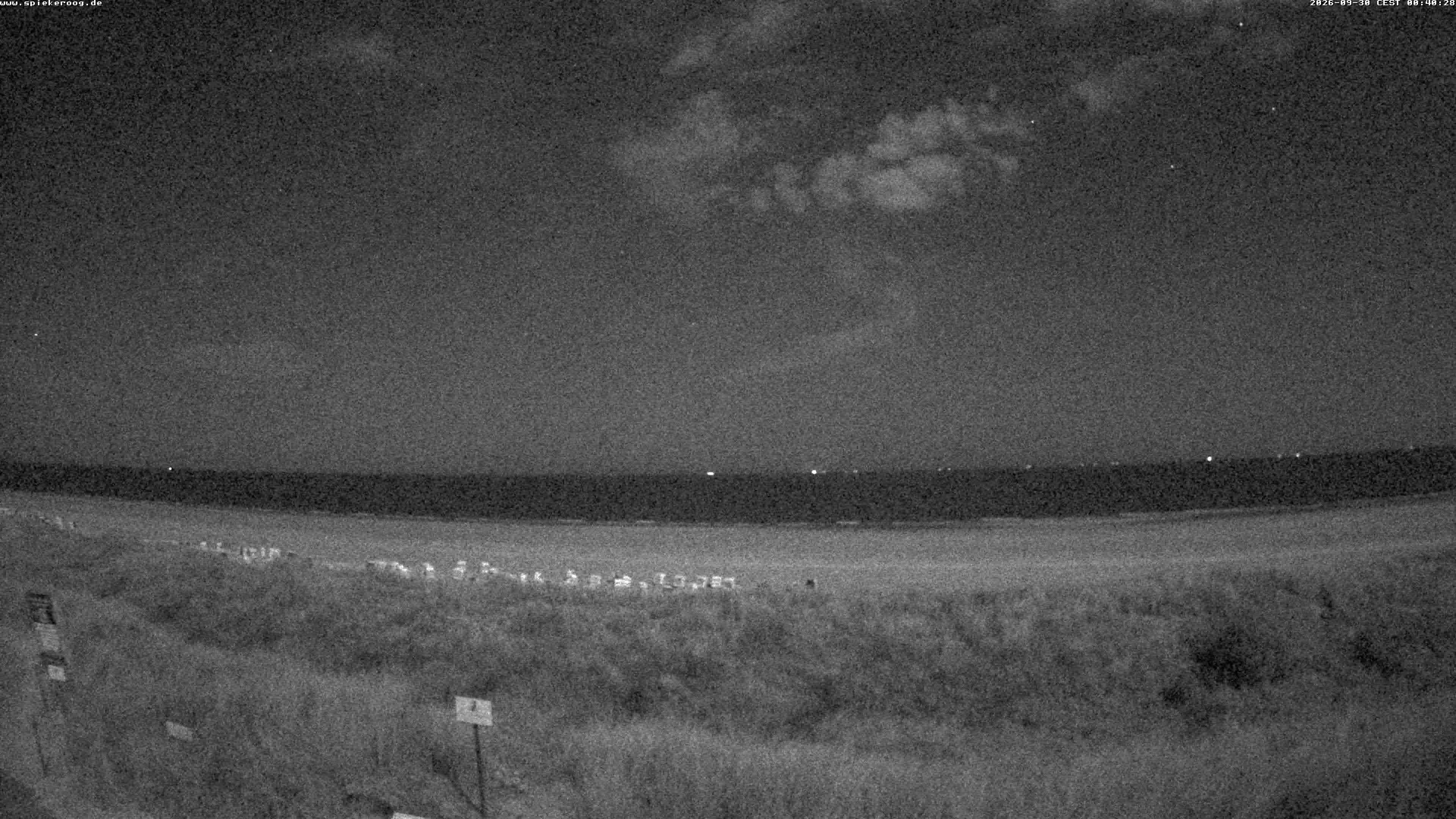Archiv Foto Webcam Spiekeroog: Badestrand