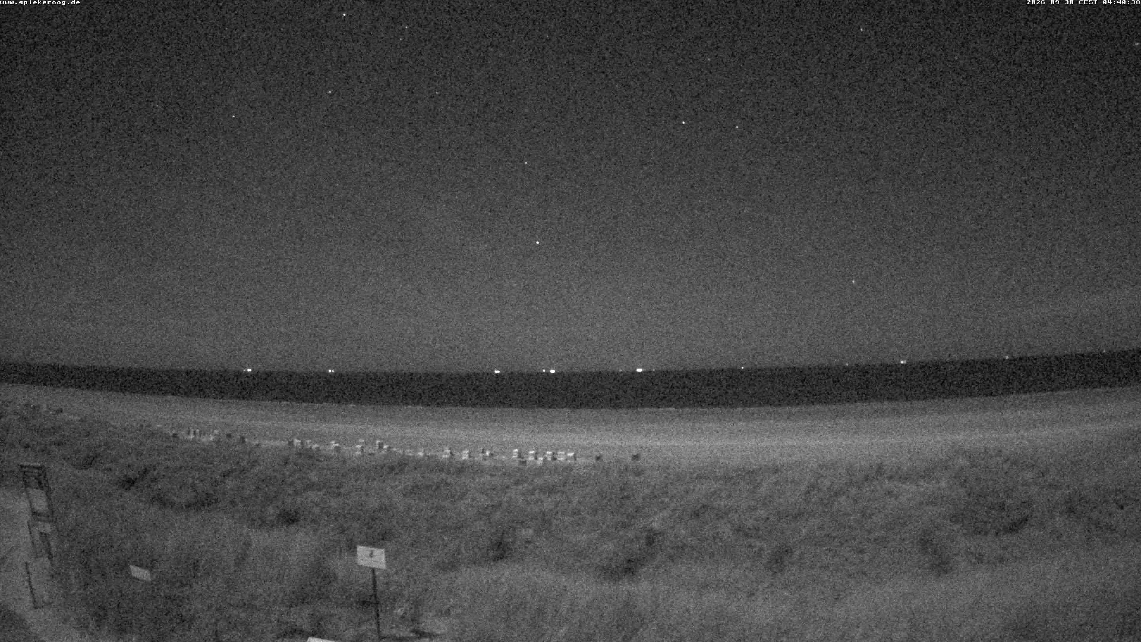 Archiv Foto Webcam Spiekeroog: Badestrand