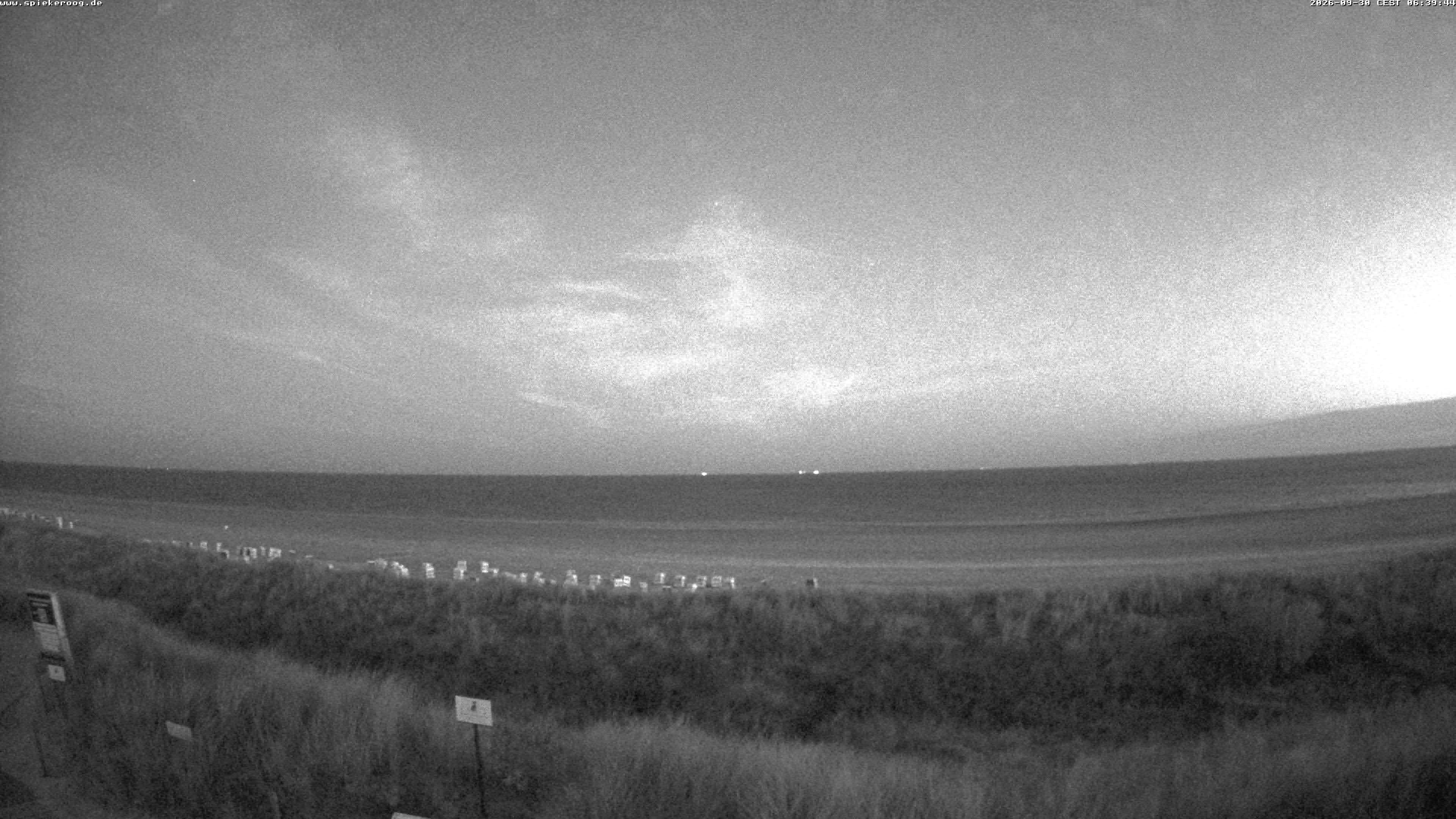 Archiv Foto Webcam Spiekeroog: Badestrand