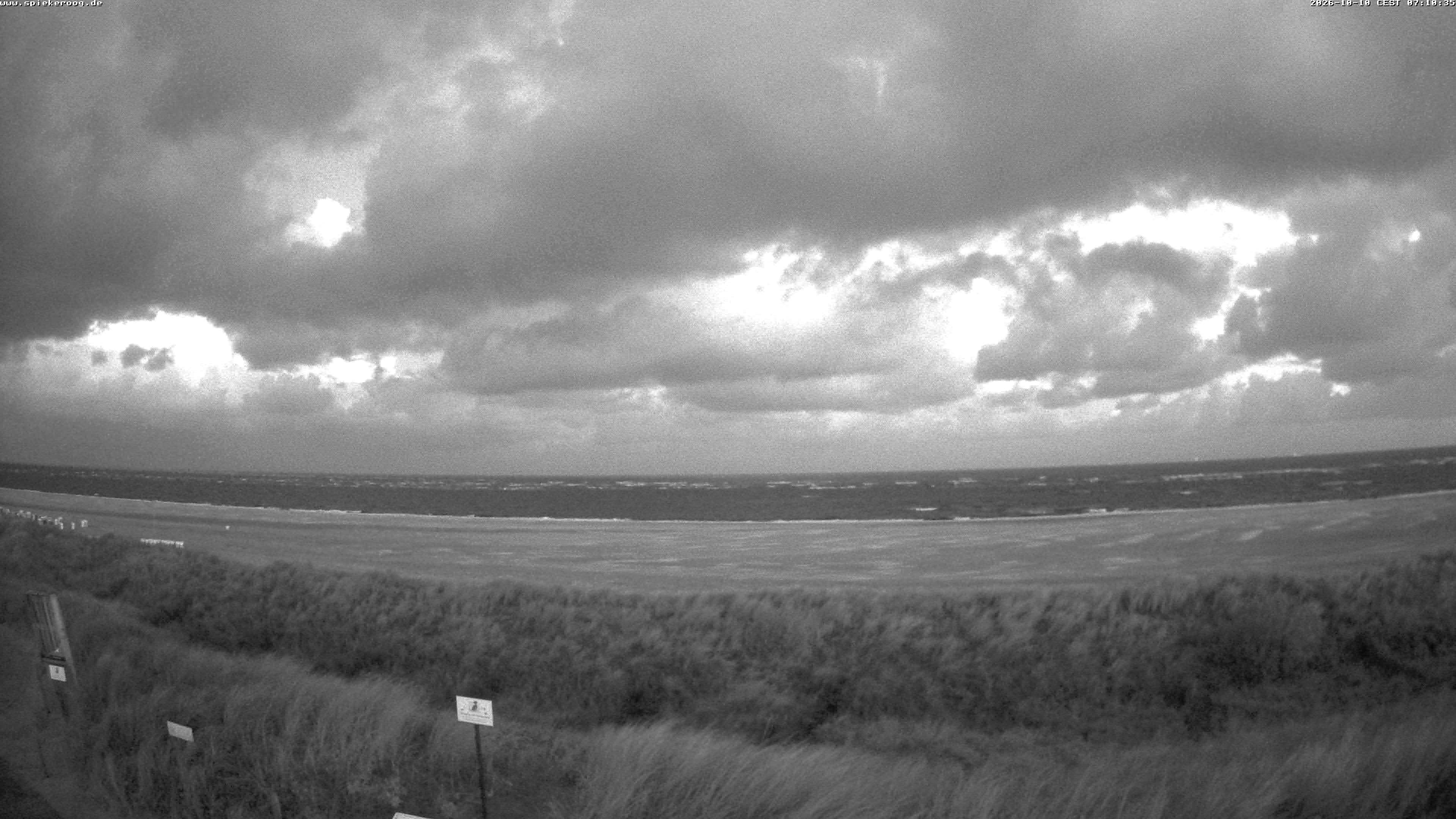 Archived image Webcam Spiekeroog Beach