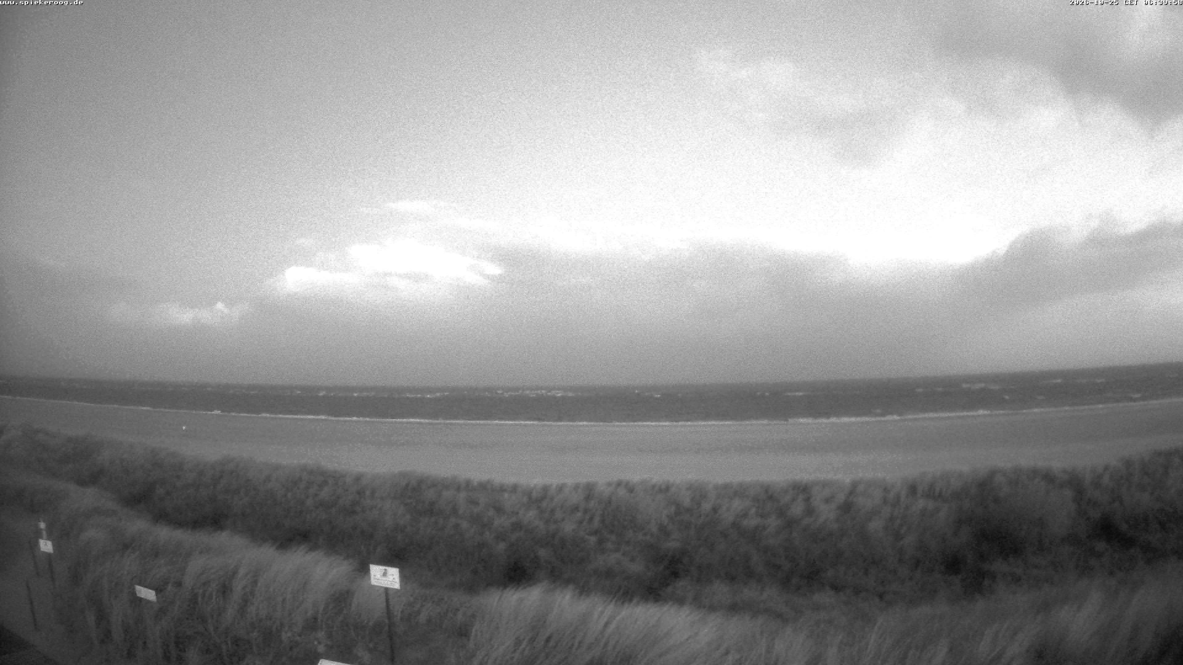Archiv Foto Webcam Spiekeroog: Badestrand