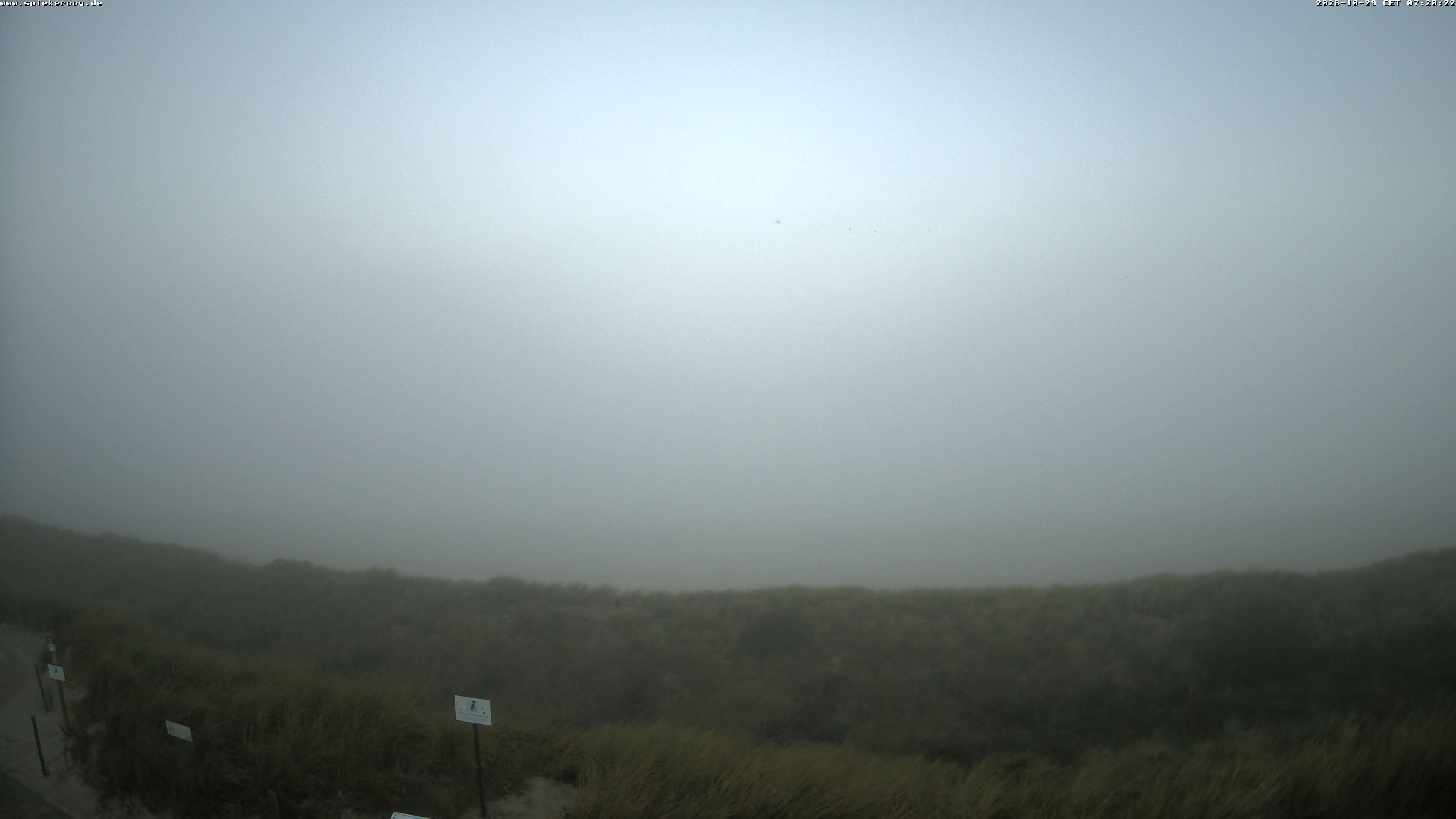 Archiv Foto Webcam Spiekeroog: Badestrand